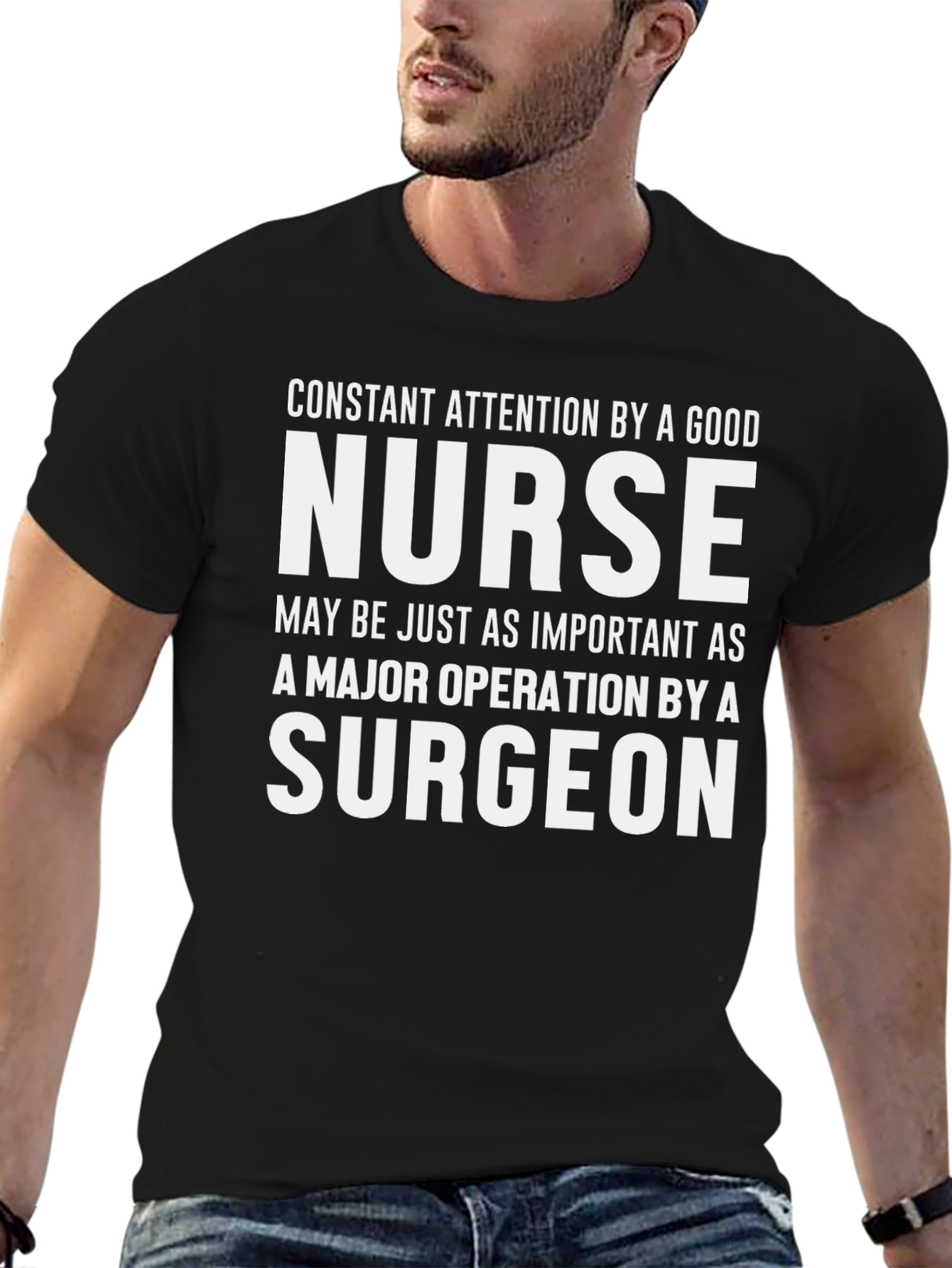 Nurse Surgeon T-Shirt - Essential Care Tribute