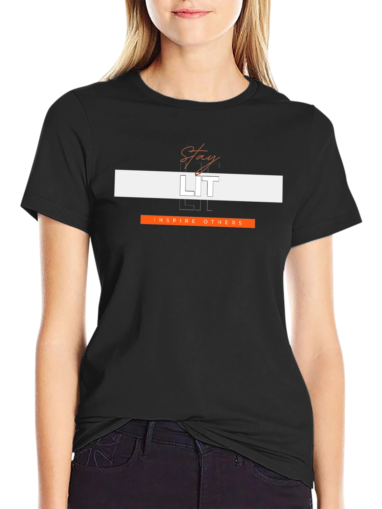 Stay Lit Graphic Tee - Inspire Others