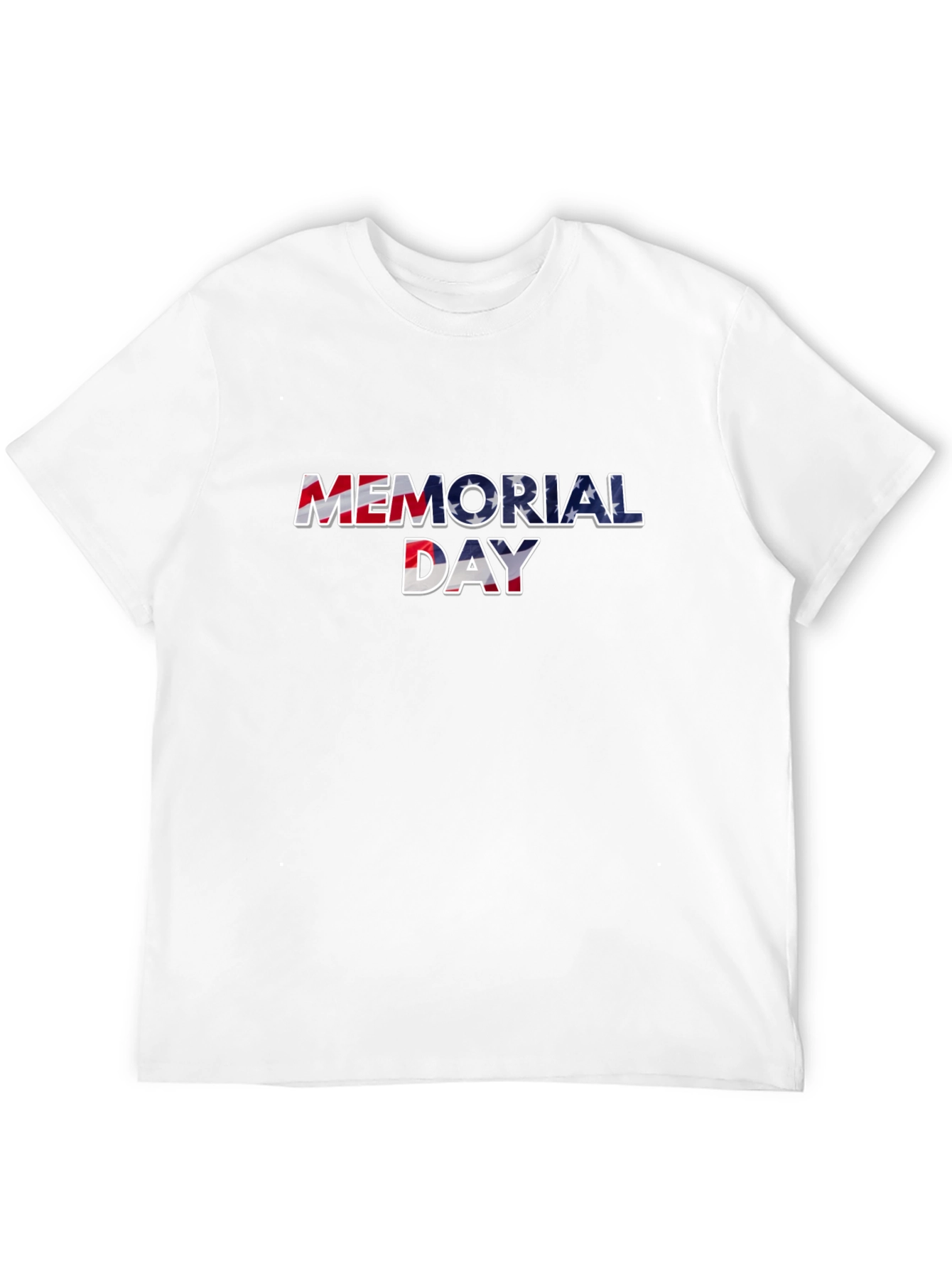 Memorial Day Stars & Stripes Graphic T-Shirt