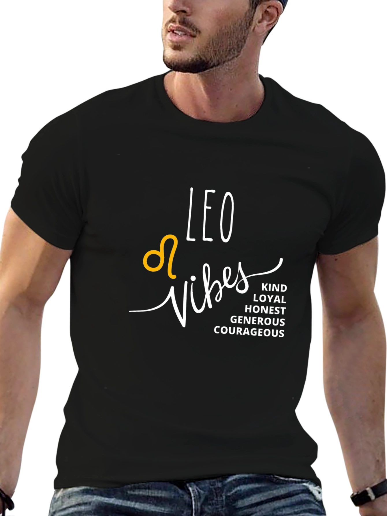 Leo Vibes T-Shirt: Zodiac Astrology Tee