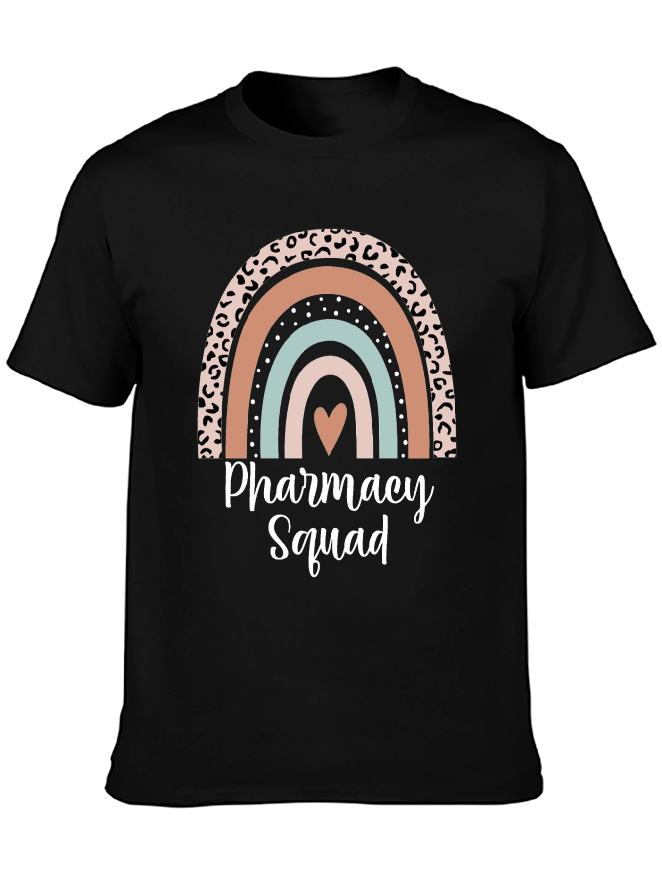 Pharmacy Squad Rainbow Graphic Tee