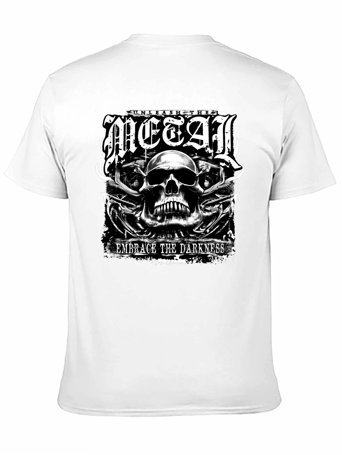 Unleash the Metal Graphic Tee - Embrace the Darkness