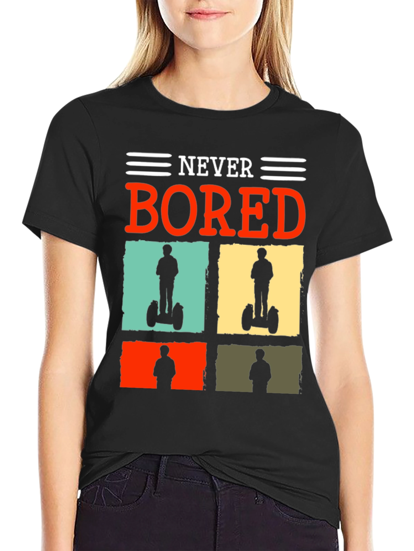 Never Bored Segway T-Shirt