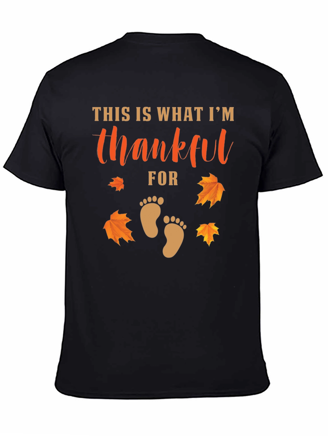 Thankful For Baby Thanksgiving T-Shirt