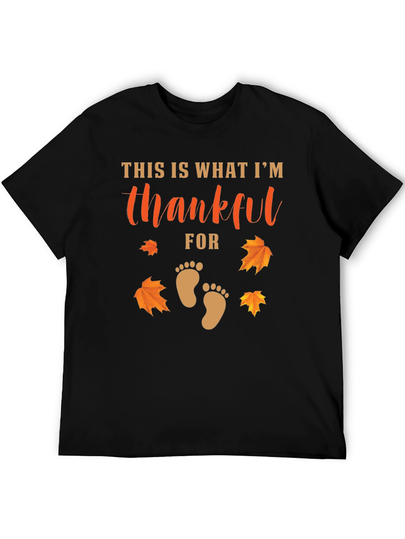 Thankful For Baby Thanksgiving T-Shirt