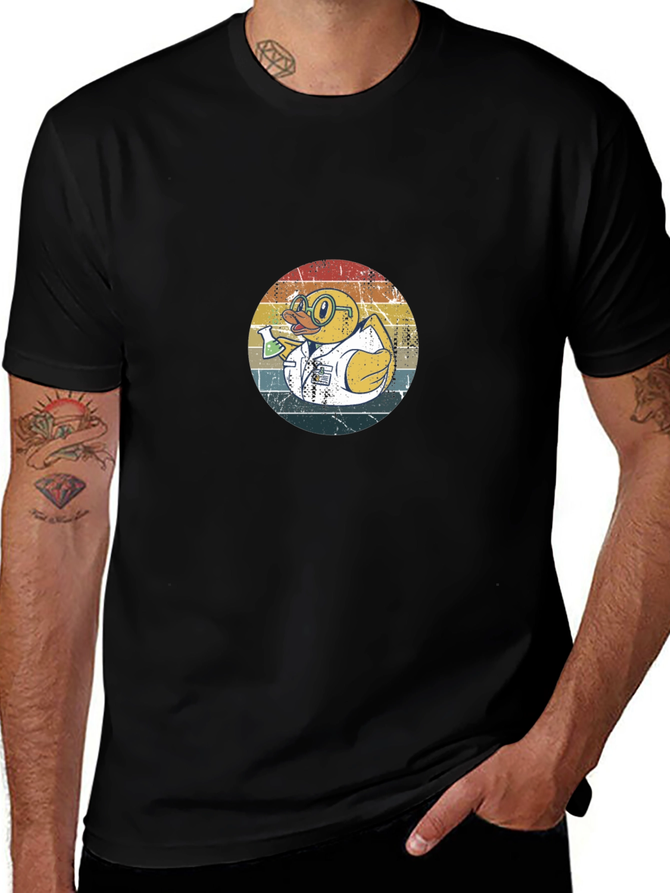 Scientist Rubber Duck T-Shirt
