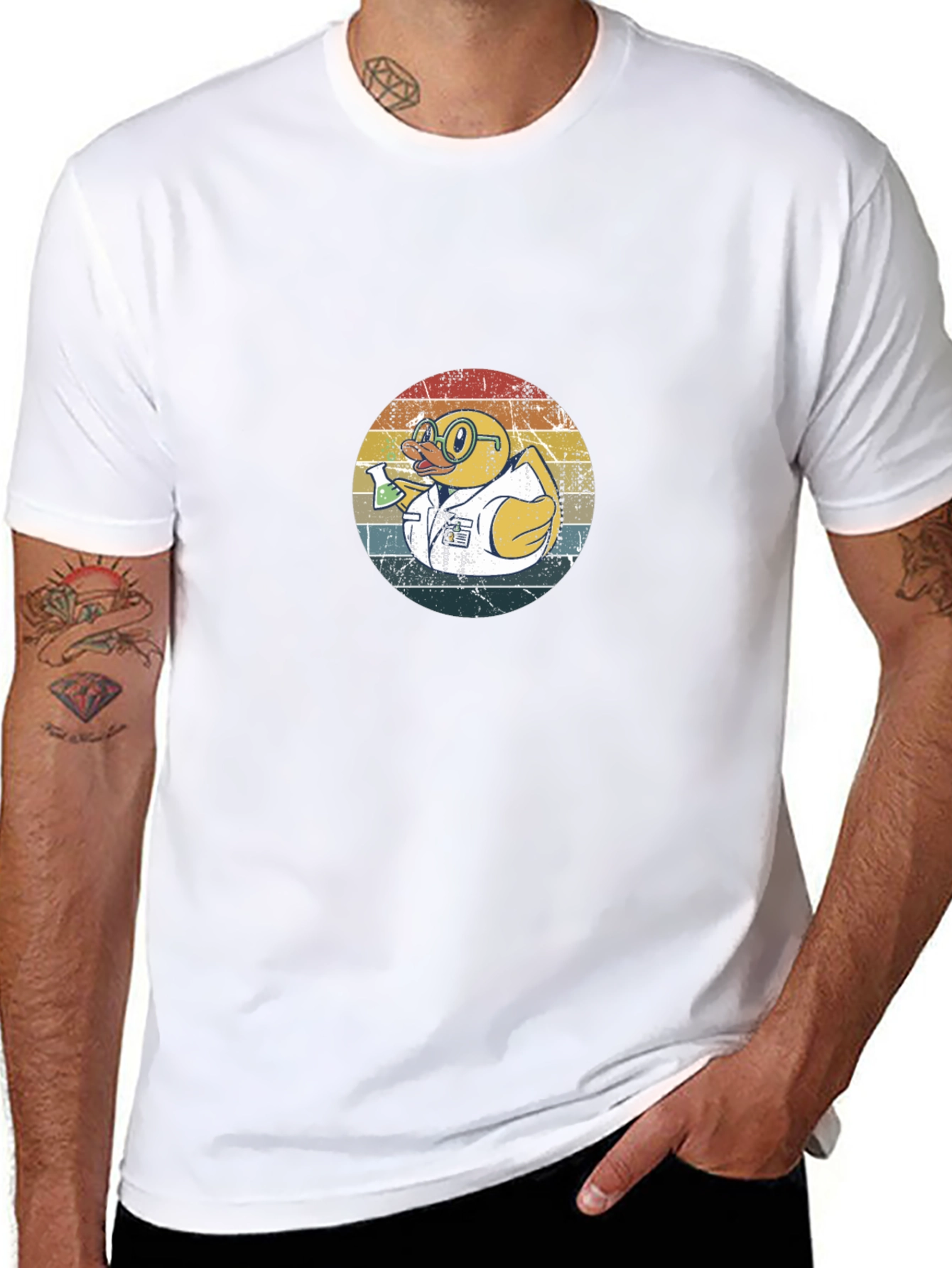 Scientist Rubber Duck T-Shirt