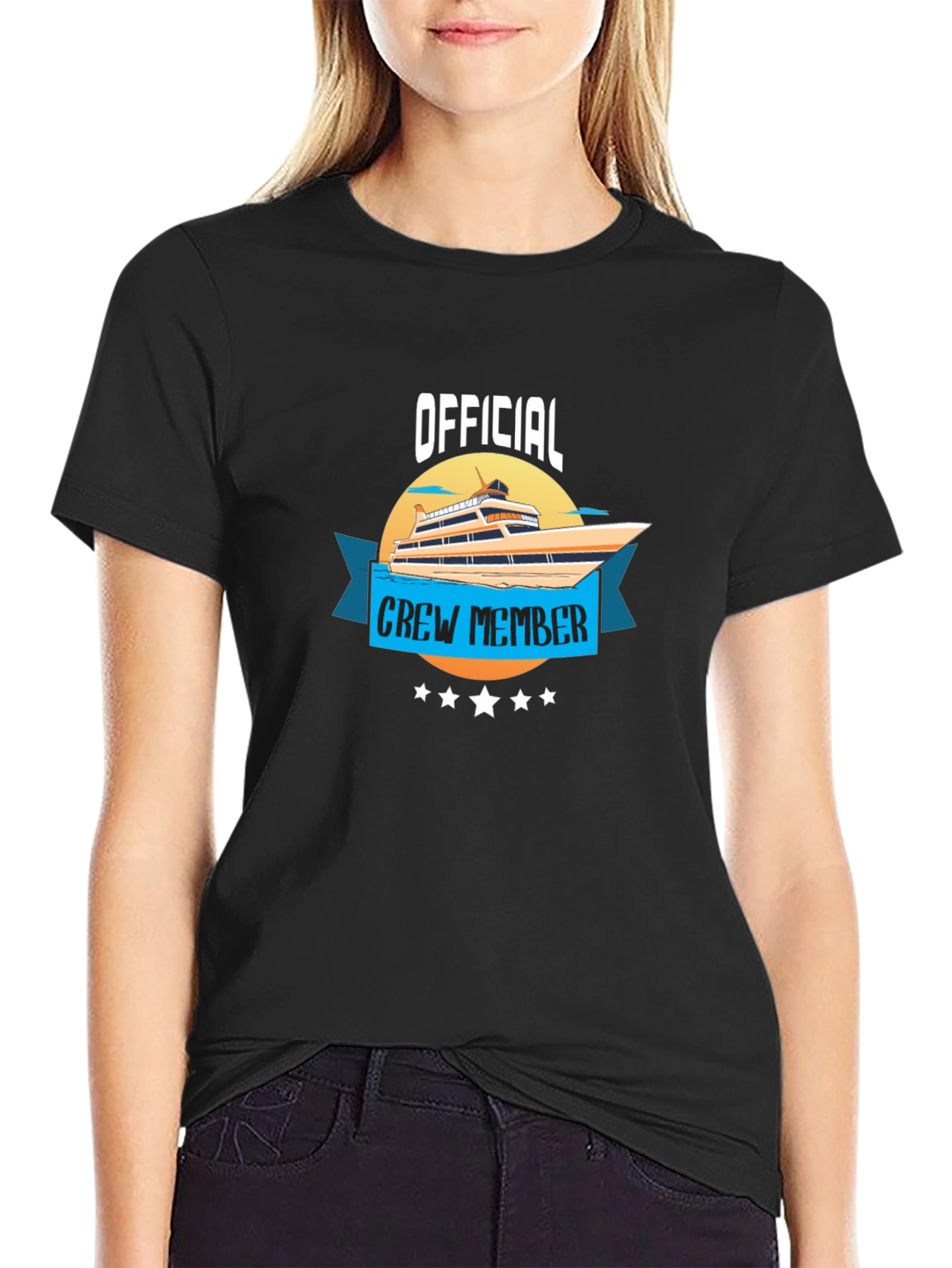 Official Crew Member T-Shirt - Yacht Design