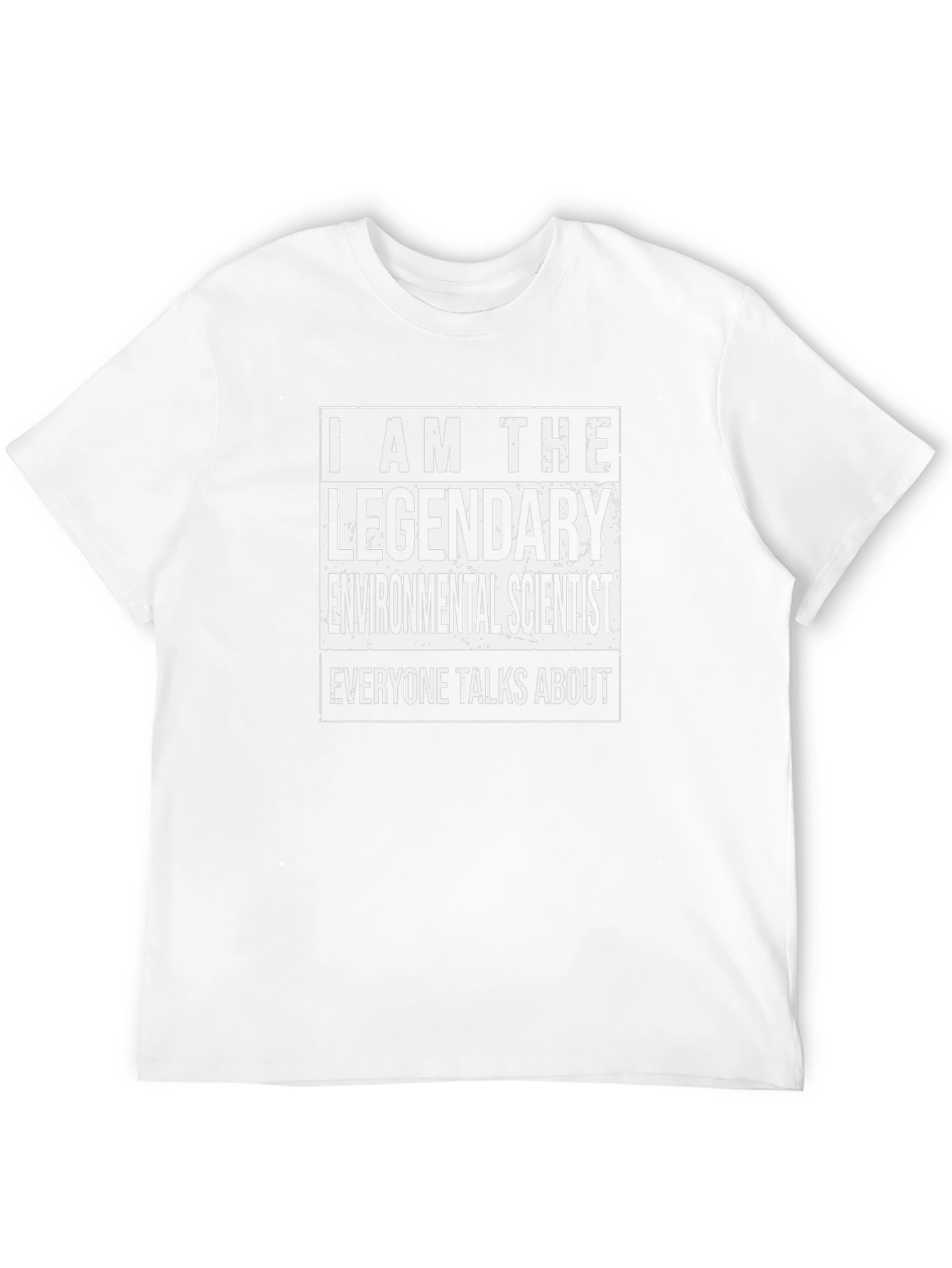 Legendary Environmental Scientist T-Shirt - Black
