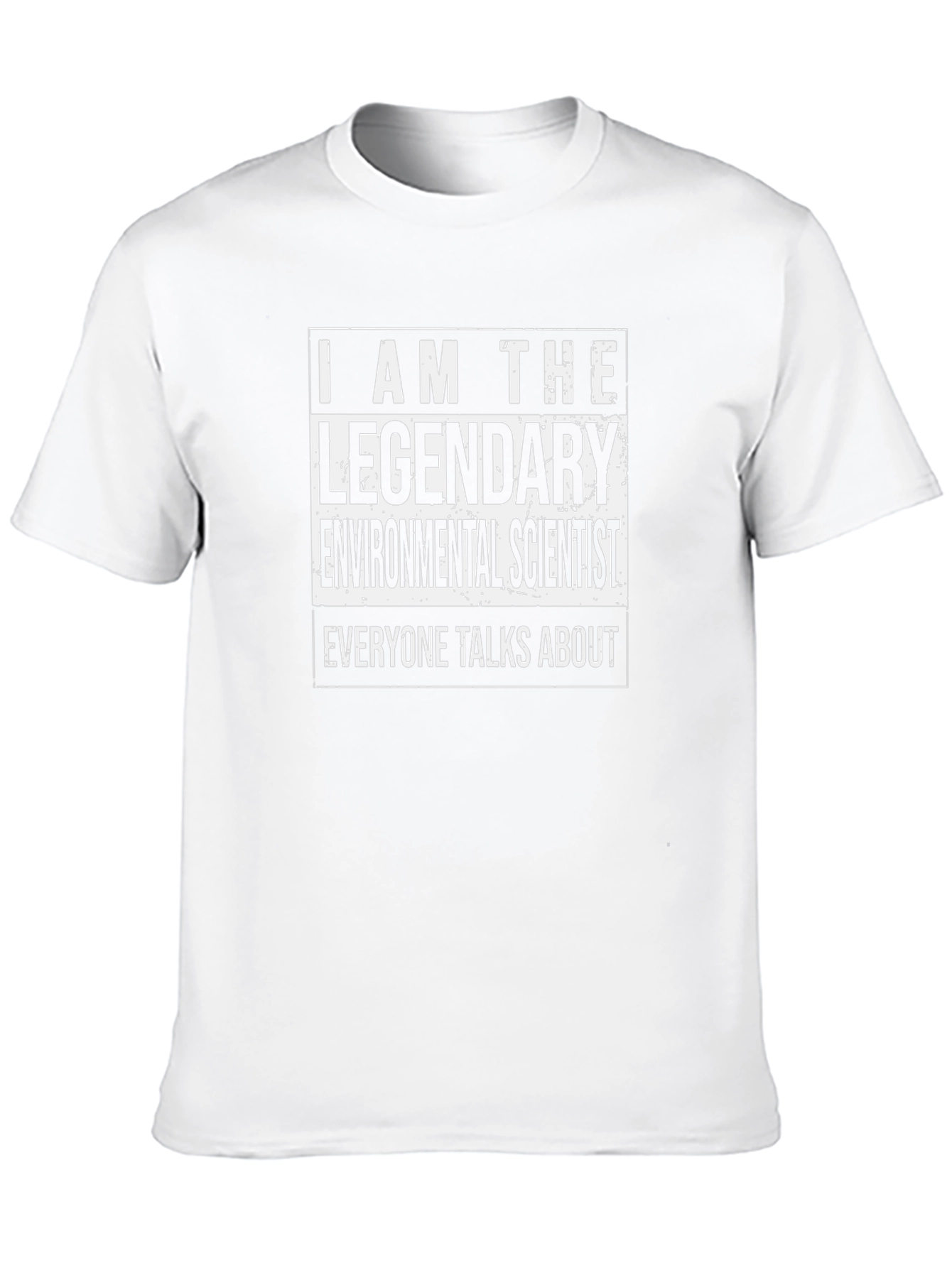 Legendary Environmental Scientist T-Shirt - Black