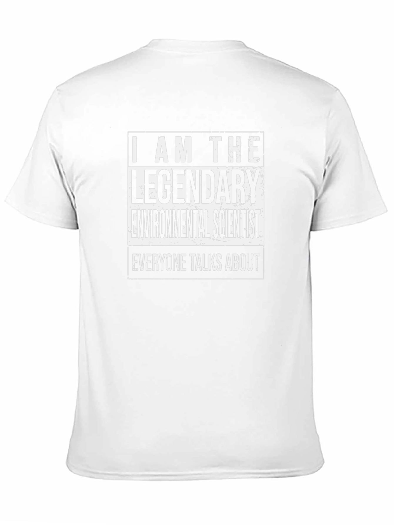 Legendary Environmental Scientist T-Shirt - Black