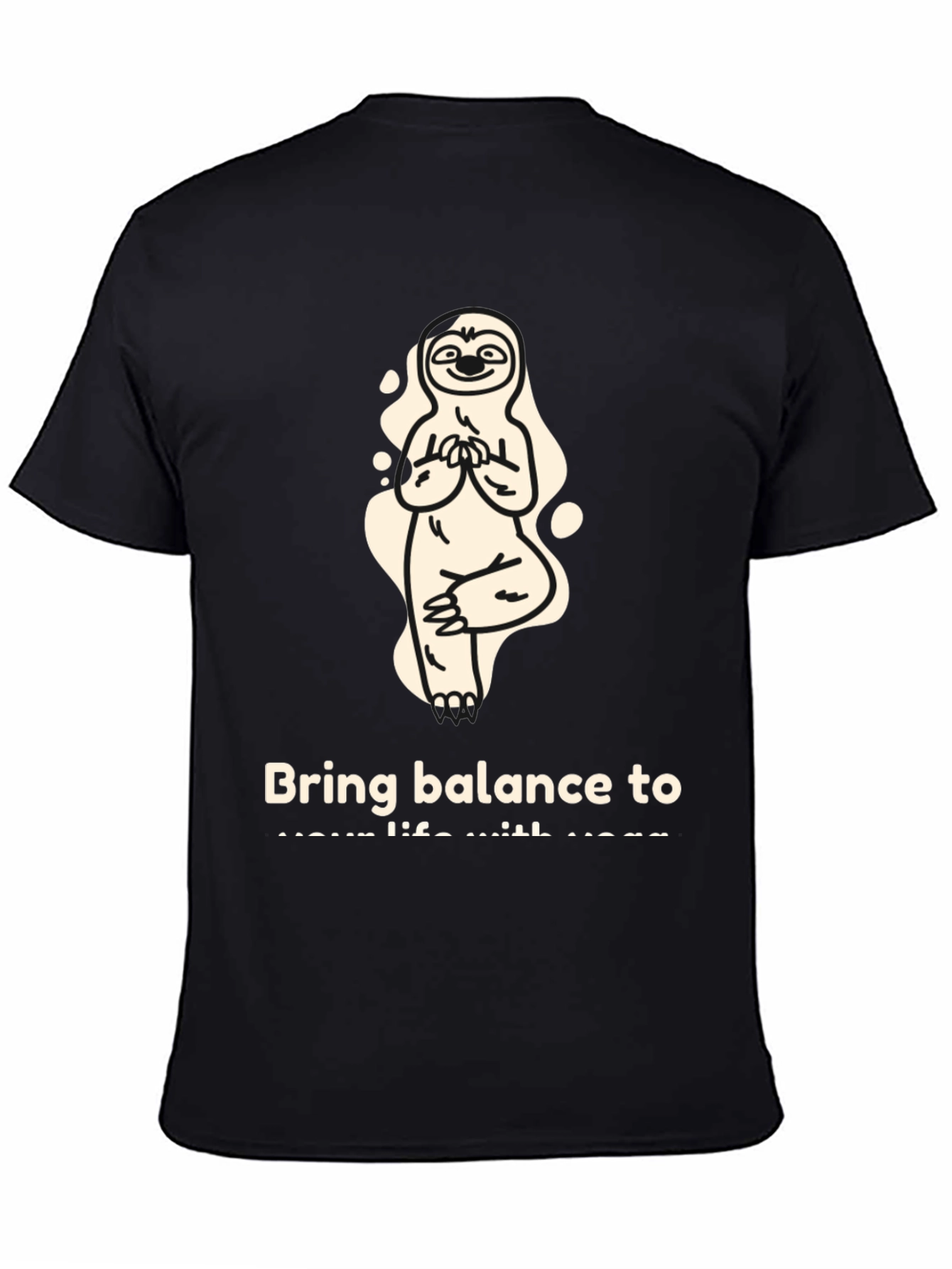 Sloth Yoga Balance T-Shirt - Mens Graphic Tee