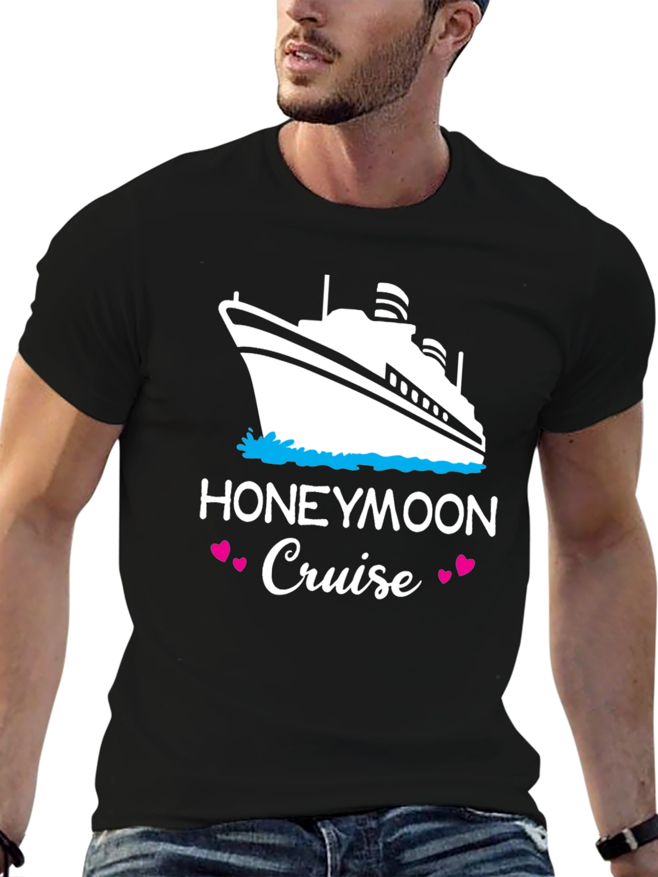 Honeymoon Cruise T-Shirt: Romantic Getaway Tee