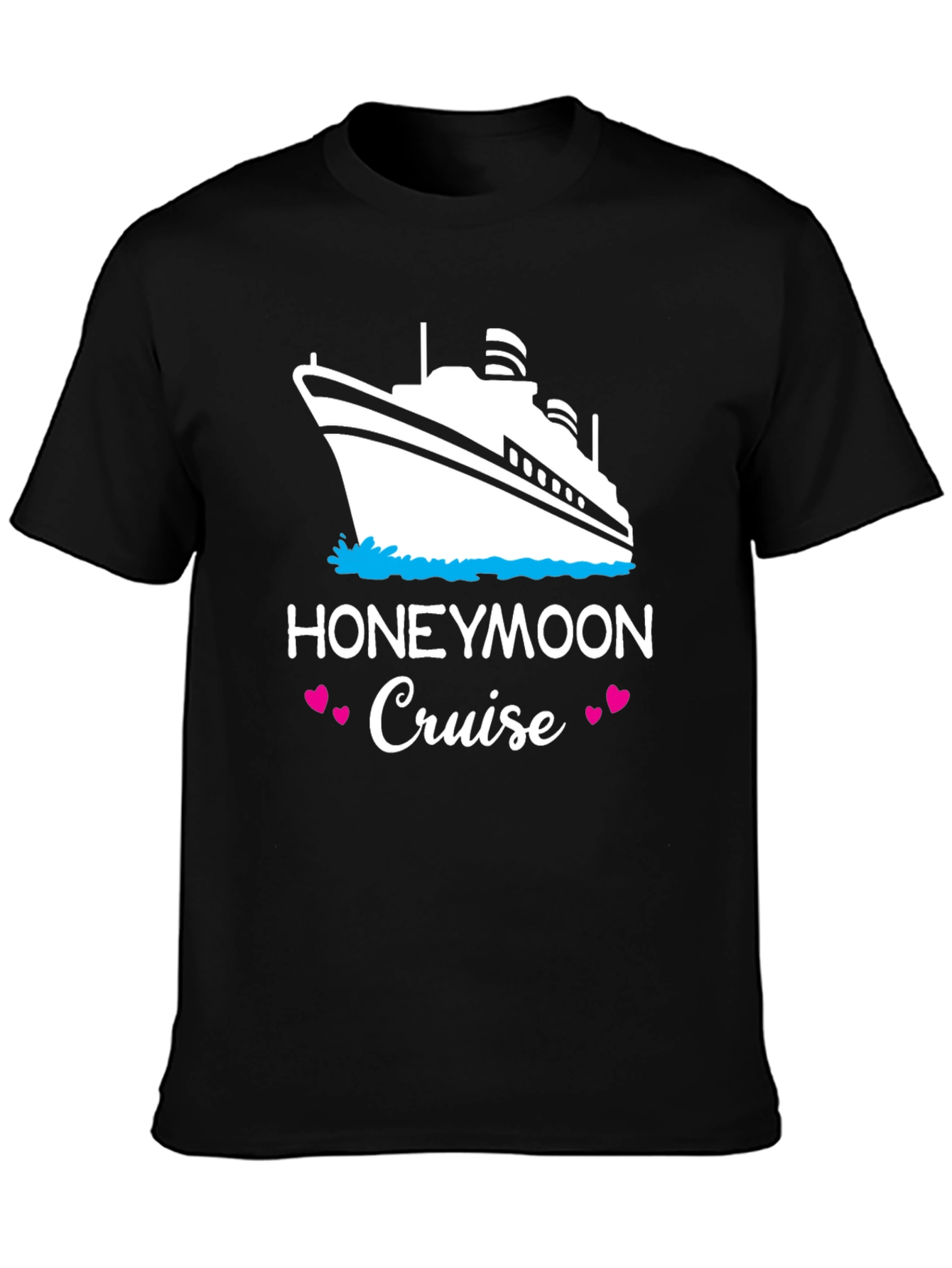 Honeymoon Cruise T-Shirt: Romantic Getaway Tee