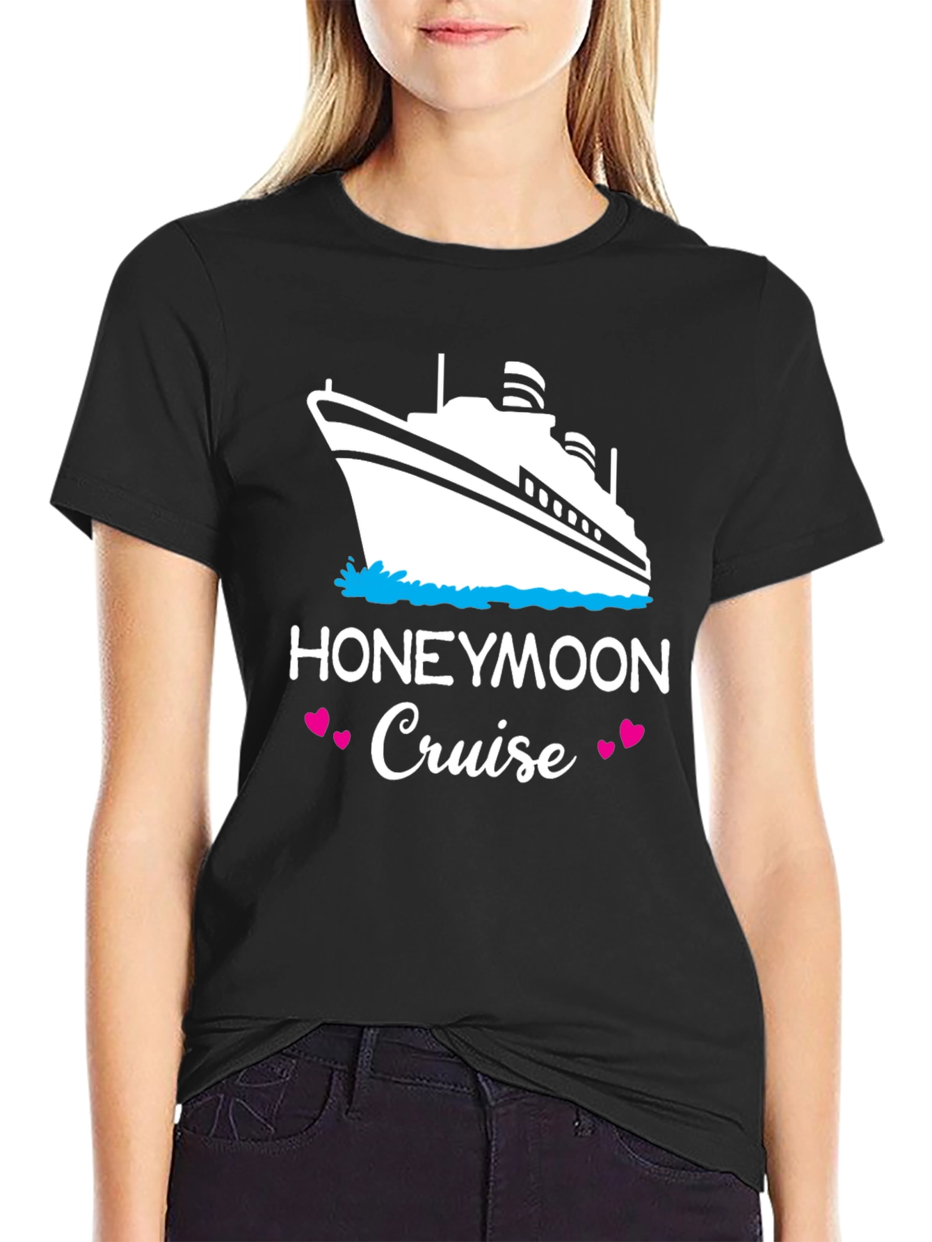 Honeymoon Cruise T-Shirt: Romantic Getaway Tee