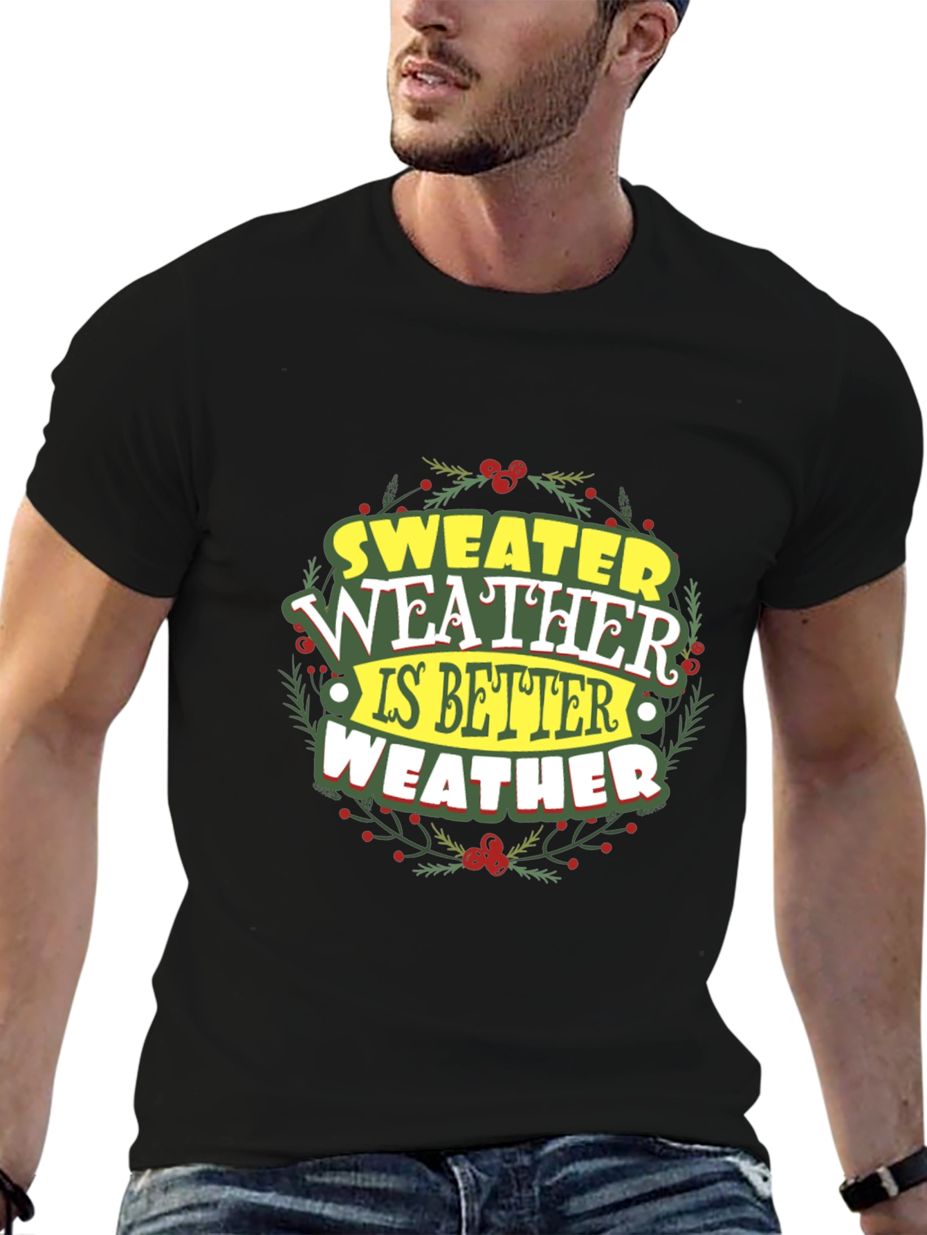 Sweater Weather Graphic T-Shirt