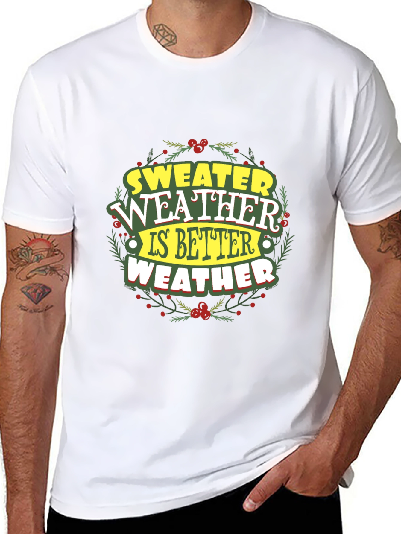 Sweater Weather Graphic T-Shirt