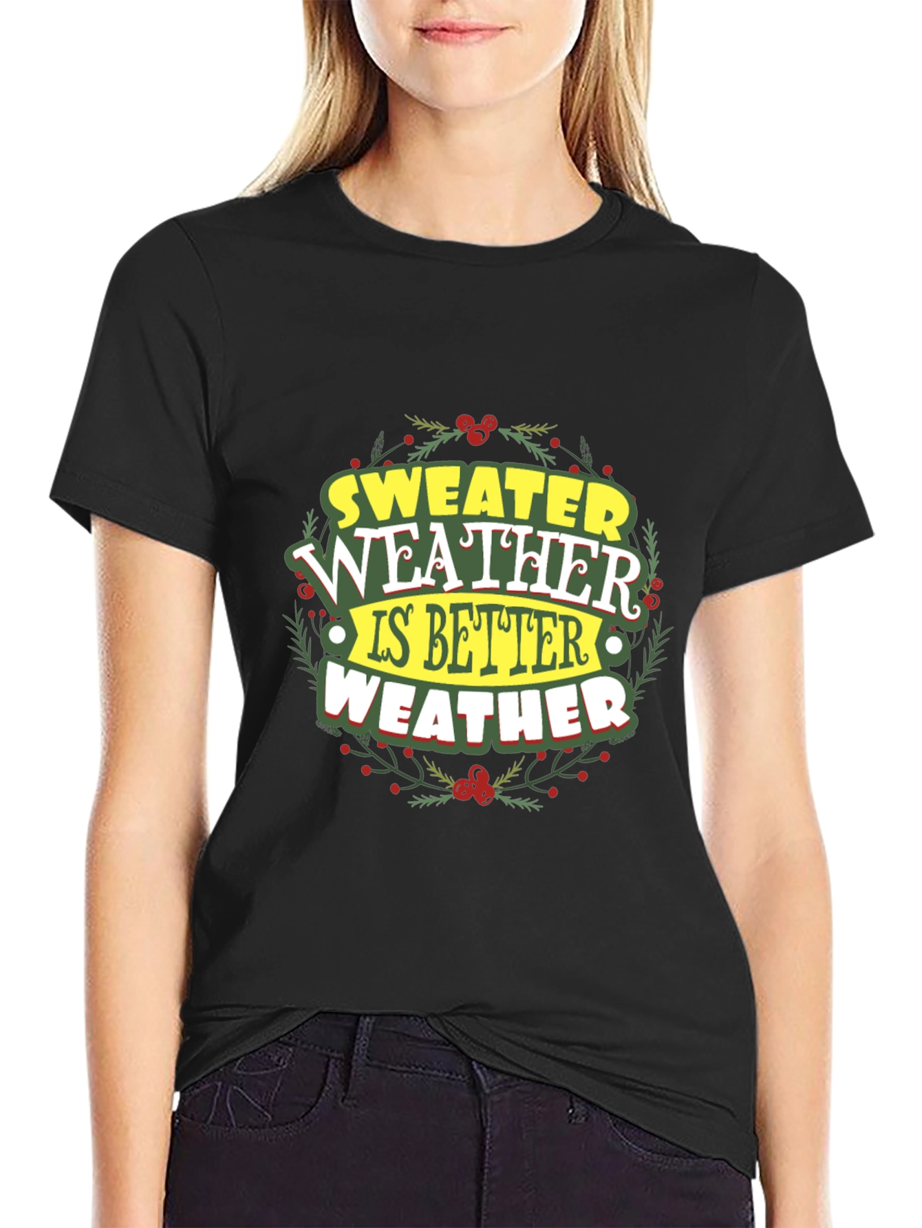 Sweater Weather Graphic T-Shirt