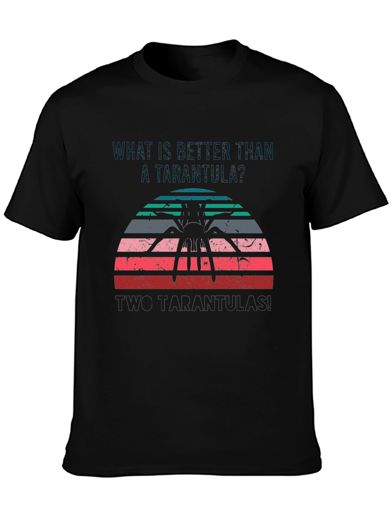 Tarantula Sunset Graphic T-Shirt