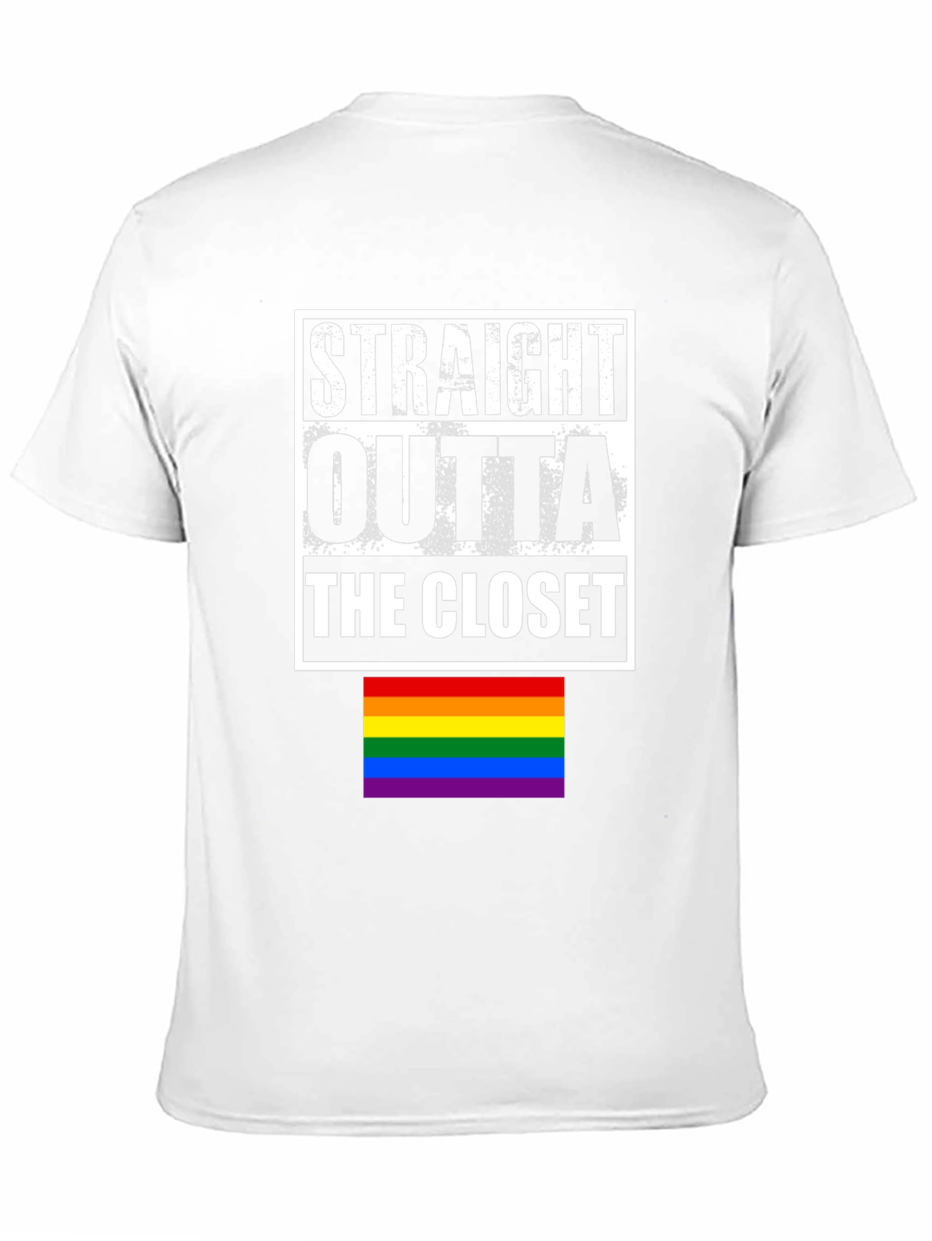 Straight Outta the Closet LGBTQ Pride T-Shirt