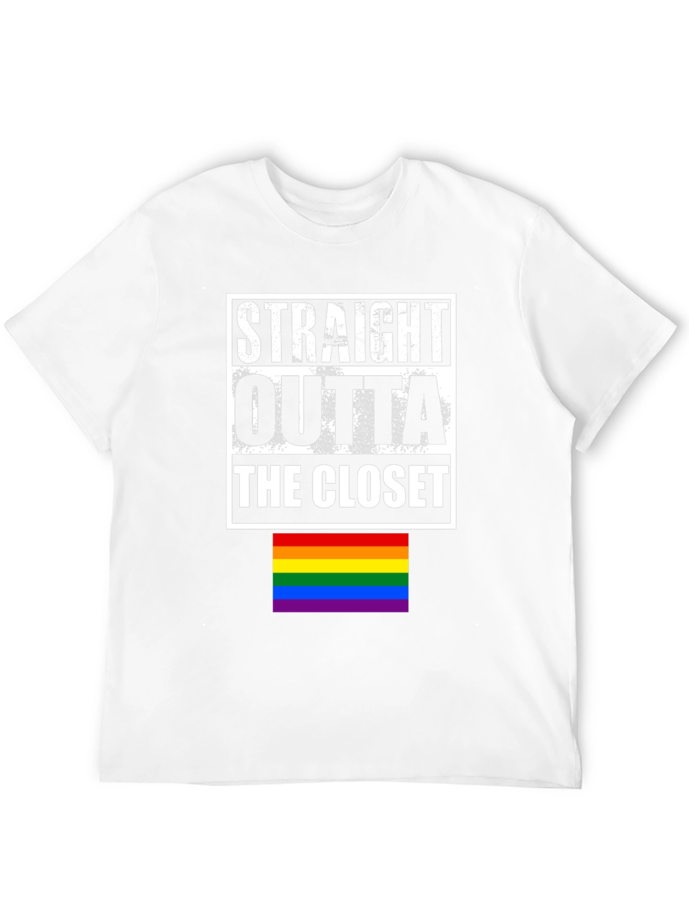 Straight Outta the Closet LGBTQ Pride T-Shirt