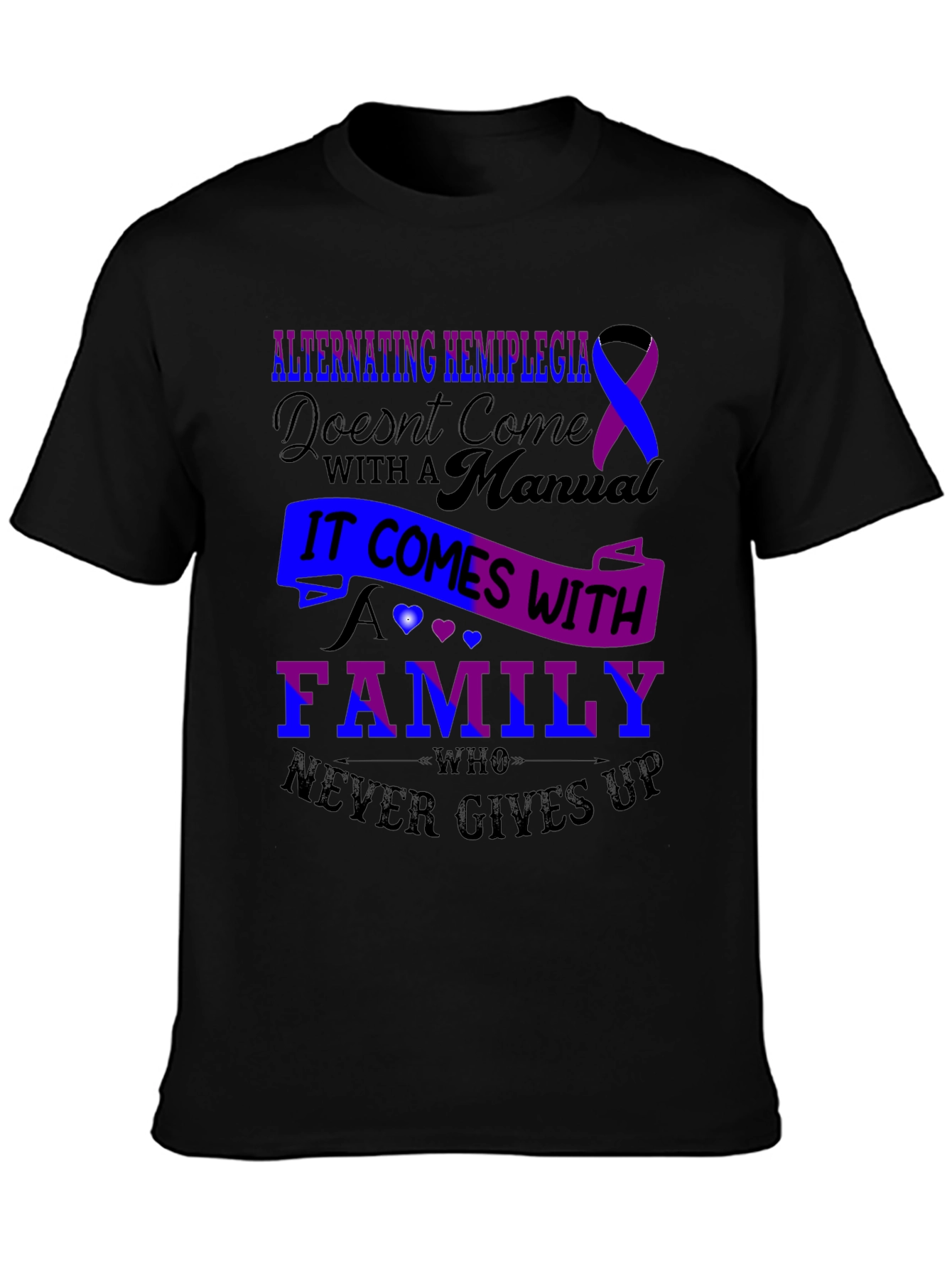 Alternating Hemiplegia Awareness T-Shirt