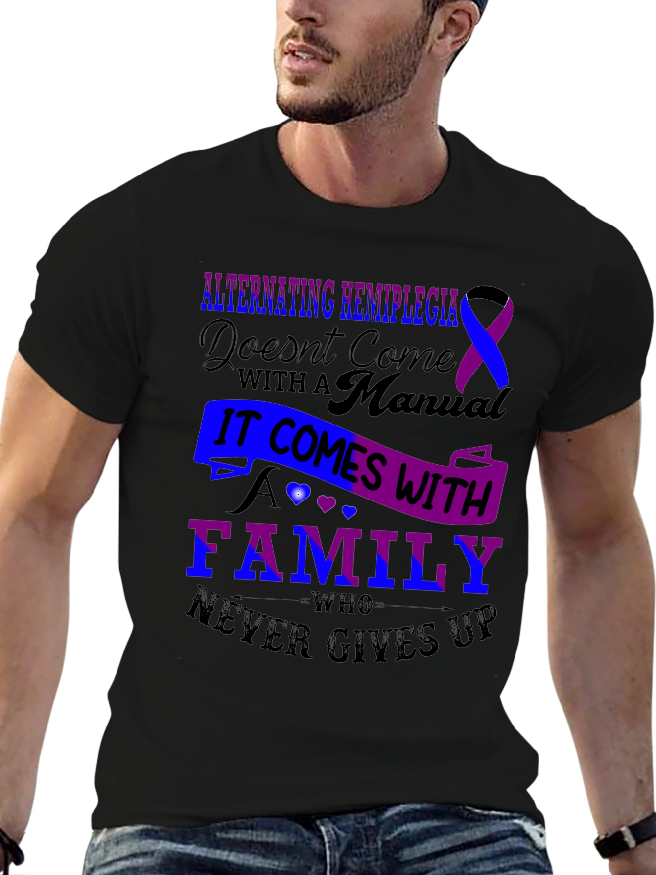 Alternating Hemiplegia Awareness T-Shirt
