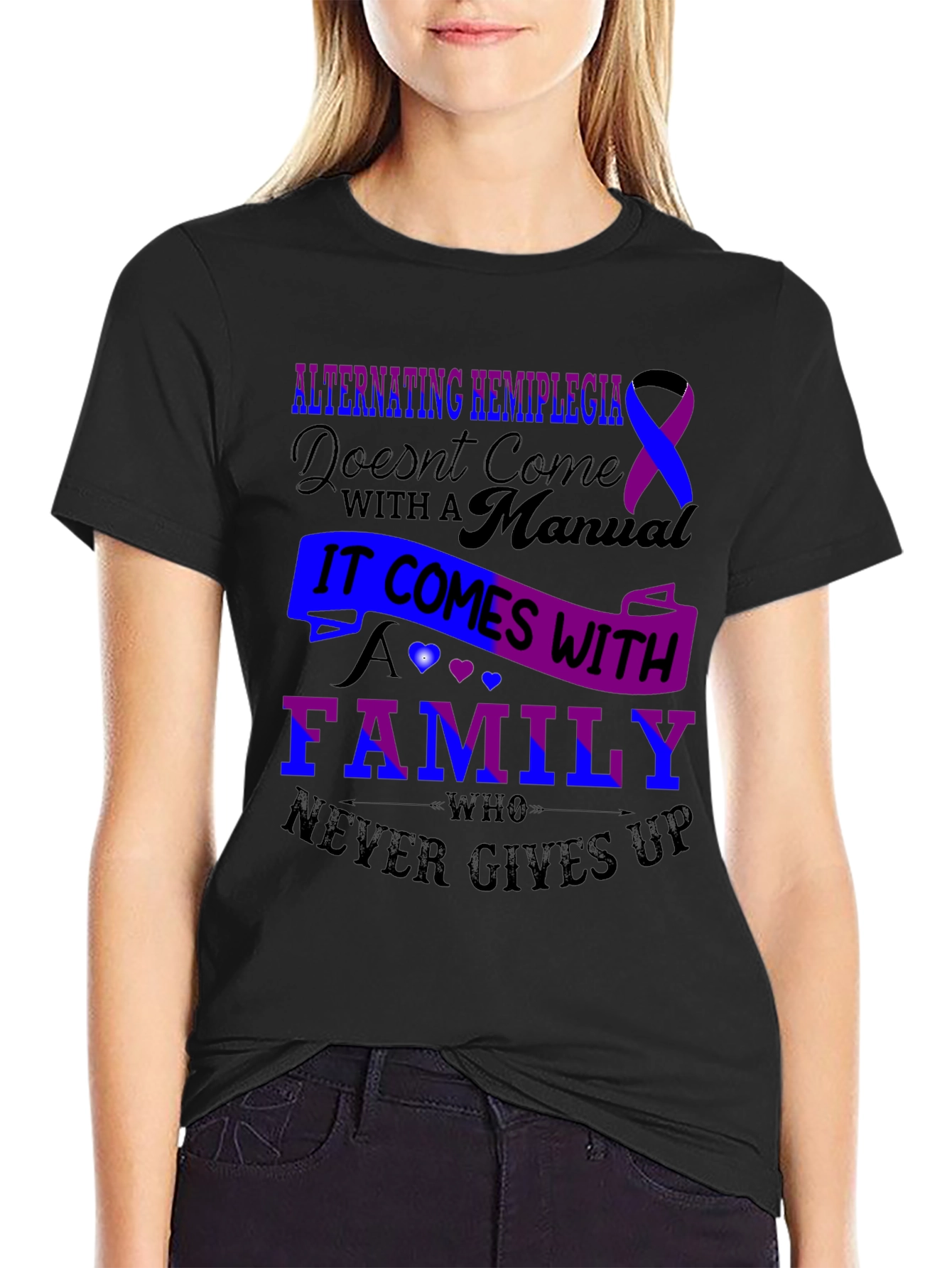 Alternating Hemiplegia Awareness T-Shirt