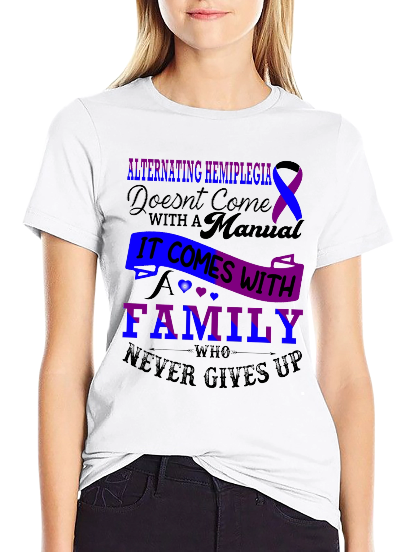 Alternating Hemiplegia Awareness T-Shirt