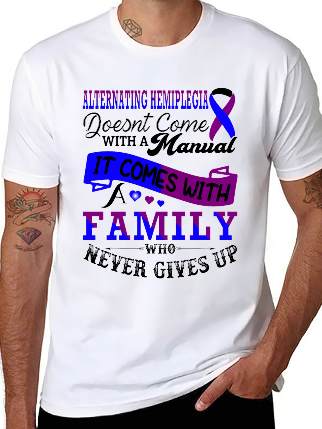 Alternating Hemiplegia Awareness T-Shirt