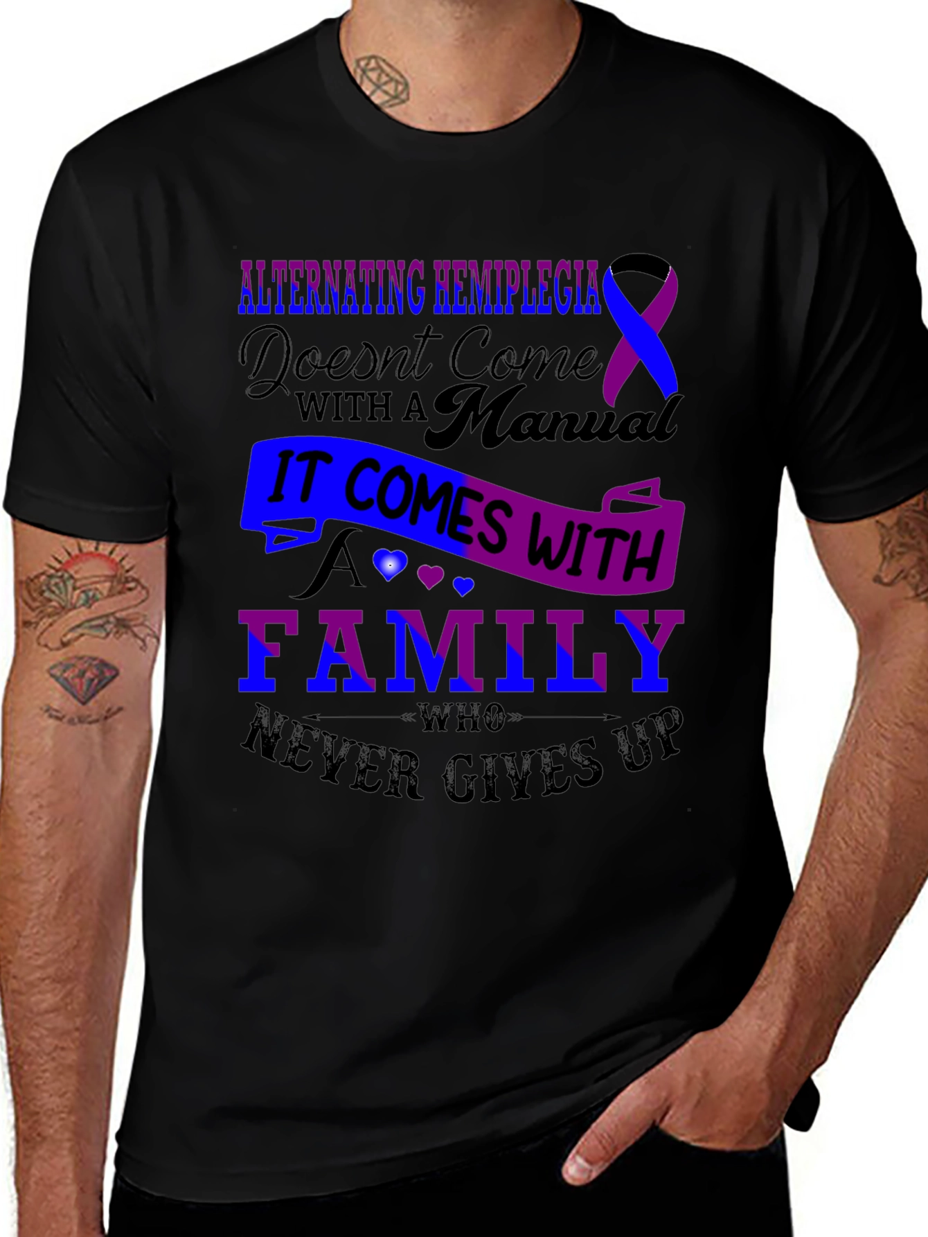 Alternating Hemiplegia Awareness T-Shirt