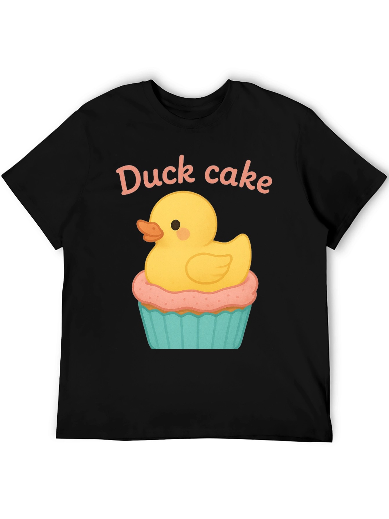 Duck Cake T-Shirt - Adorable Duck Cupcake Tee