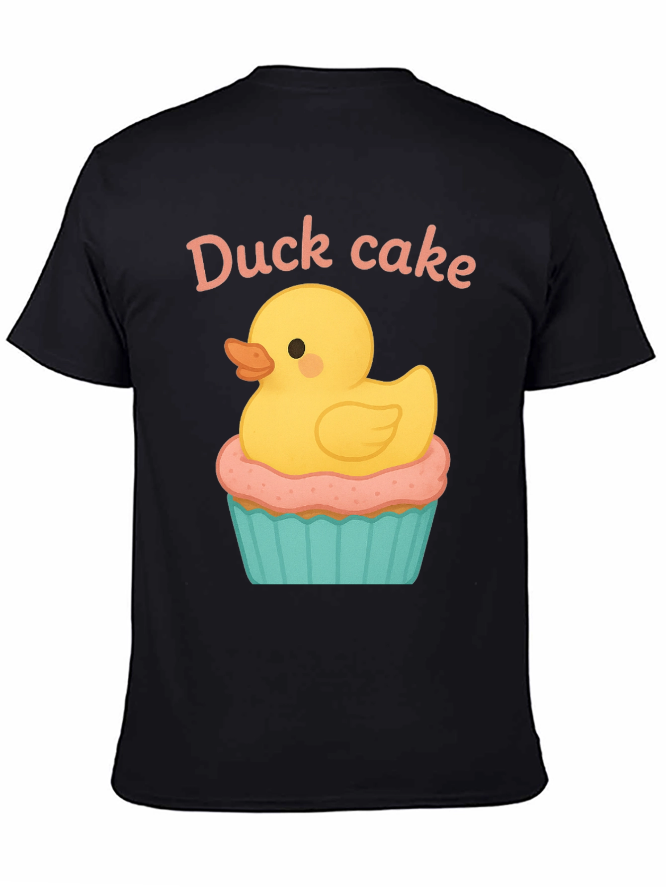 Duck Cake T-Shirt - Adorable Duck Cupcake Tee