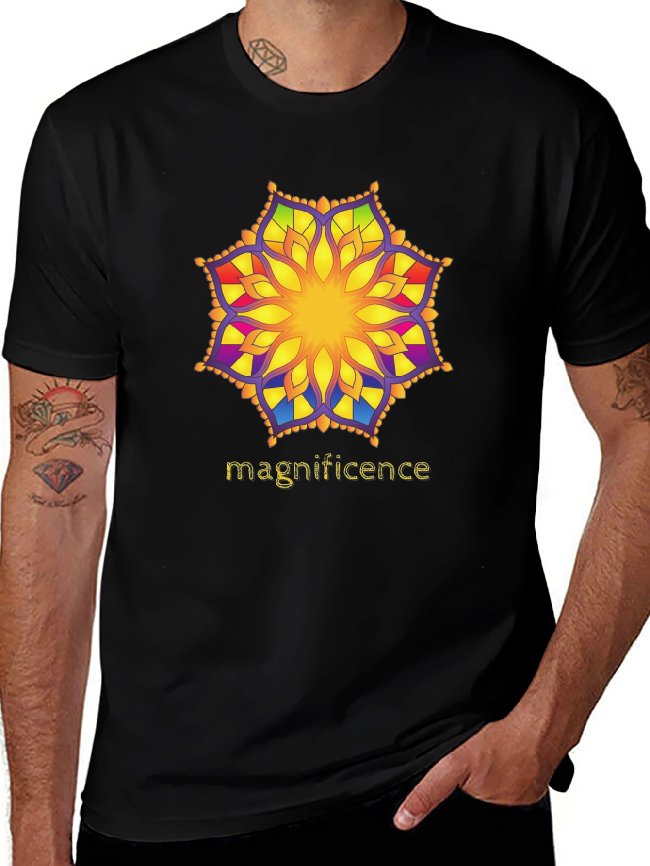 Magnificence Mandala Graphic T-Shirt