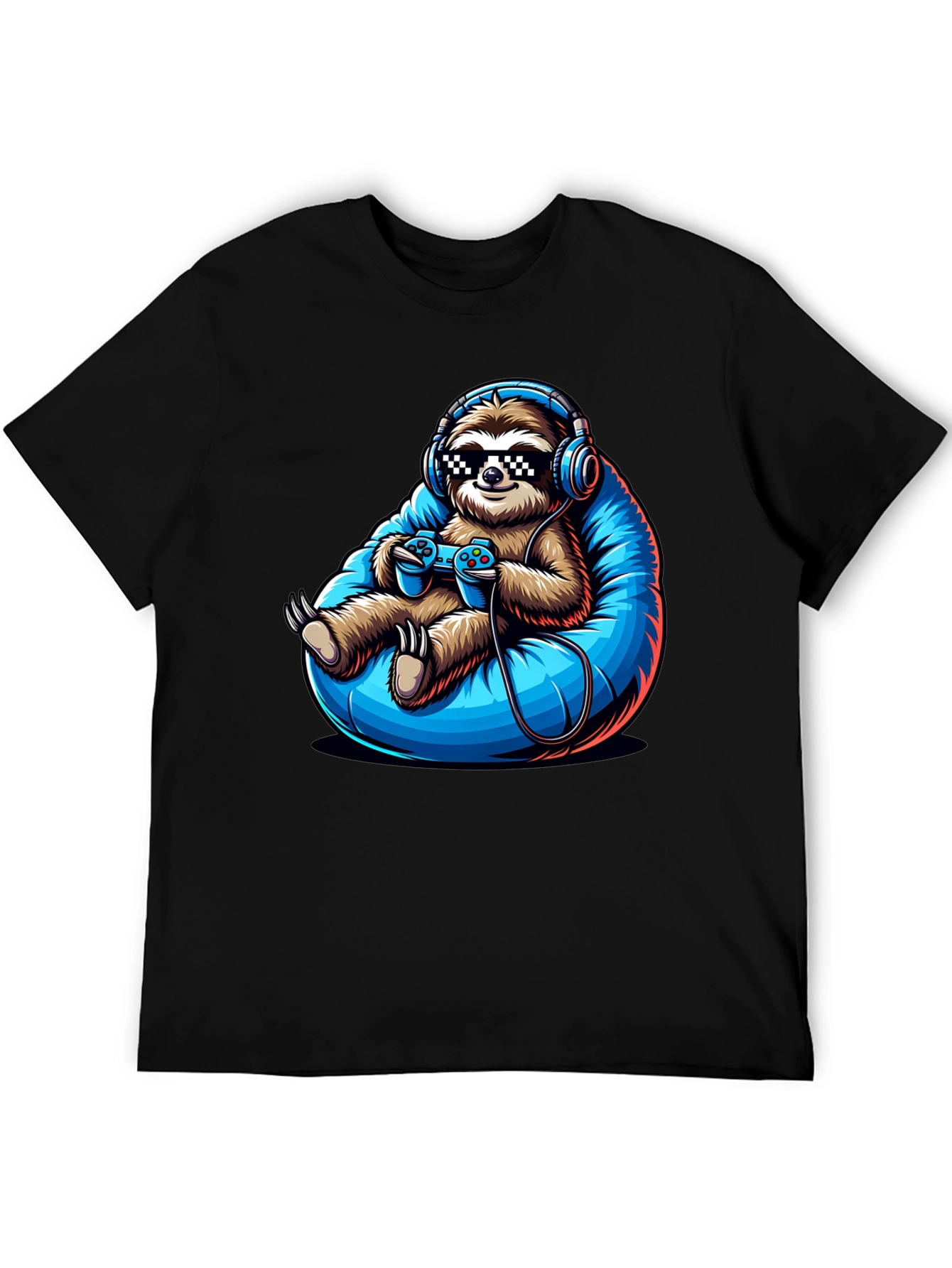 Gamer Sloth T-Shirt - Chill Style