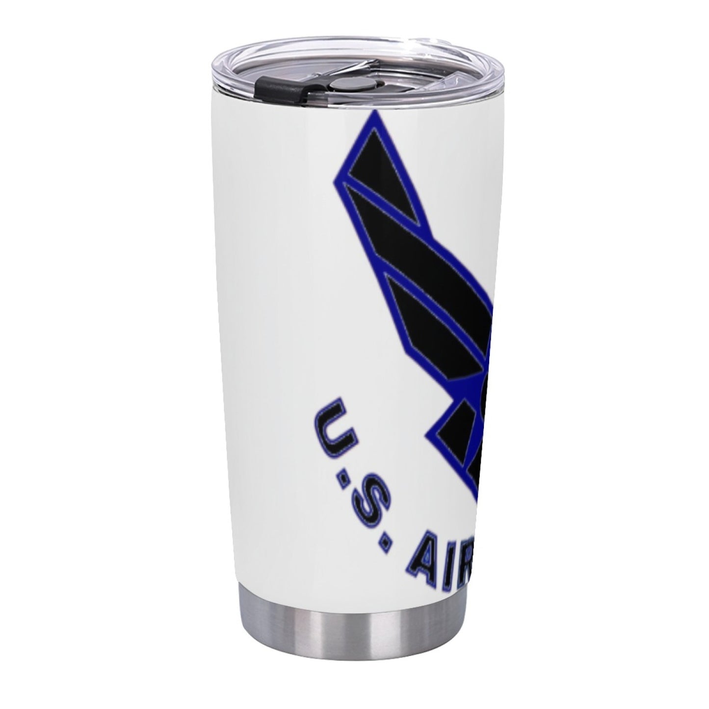 Insulated Stainless Steel Travel Tumbler - Graphic Design Leak-Proof Cup