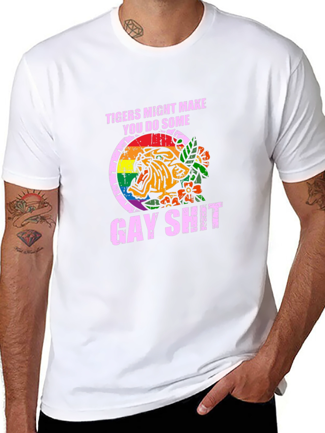 Tigers Might Make You Do Some Gay Shit T-Shirt