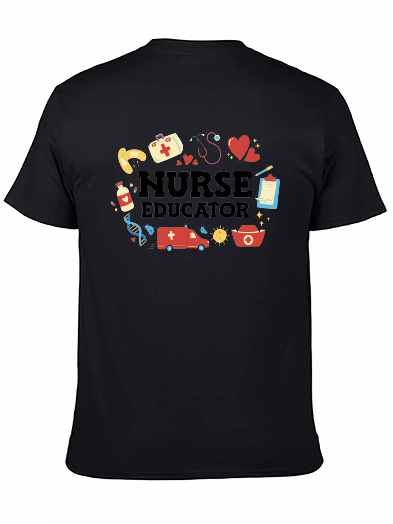Nurse Educator Black T-Shirt