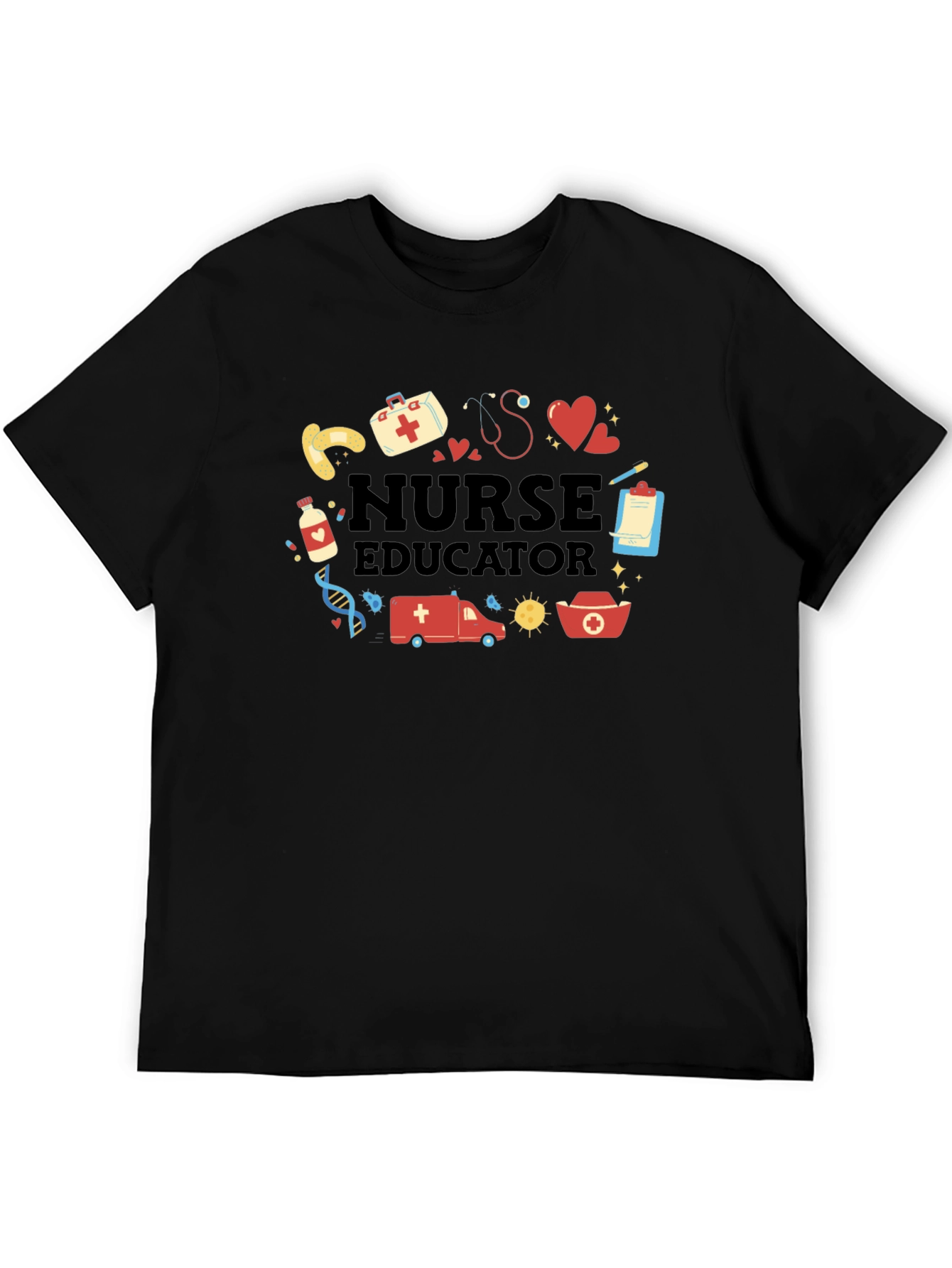 Nurse Educator Black T-Shirt