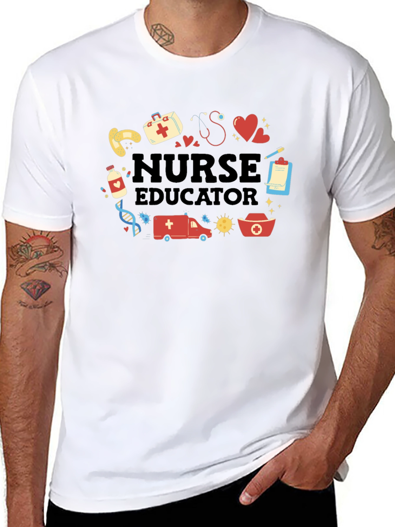 Nurse Educator Black T-Shirt