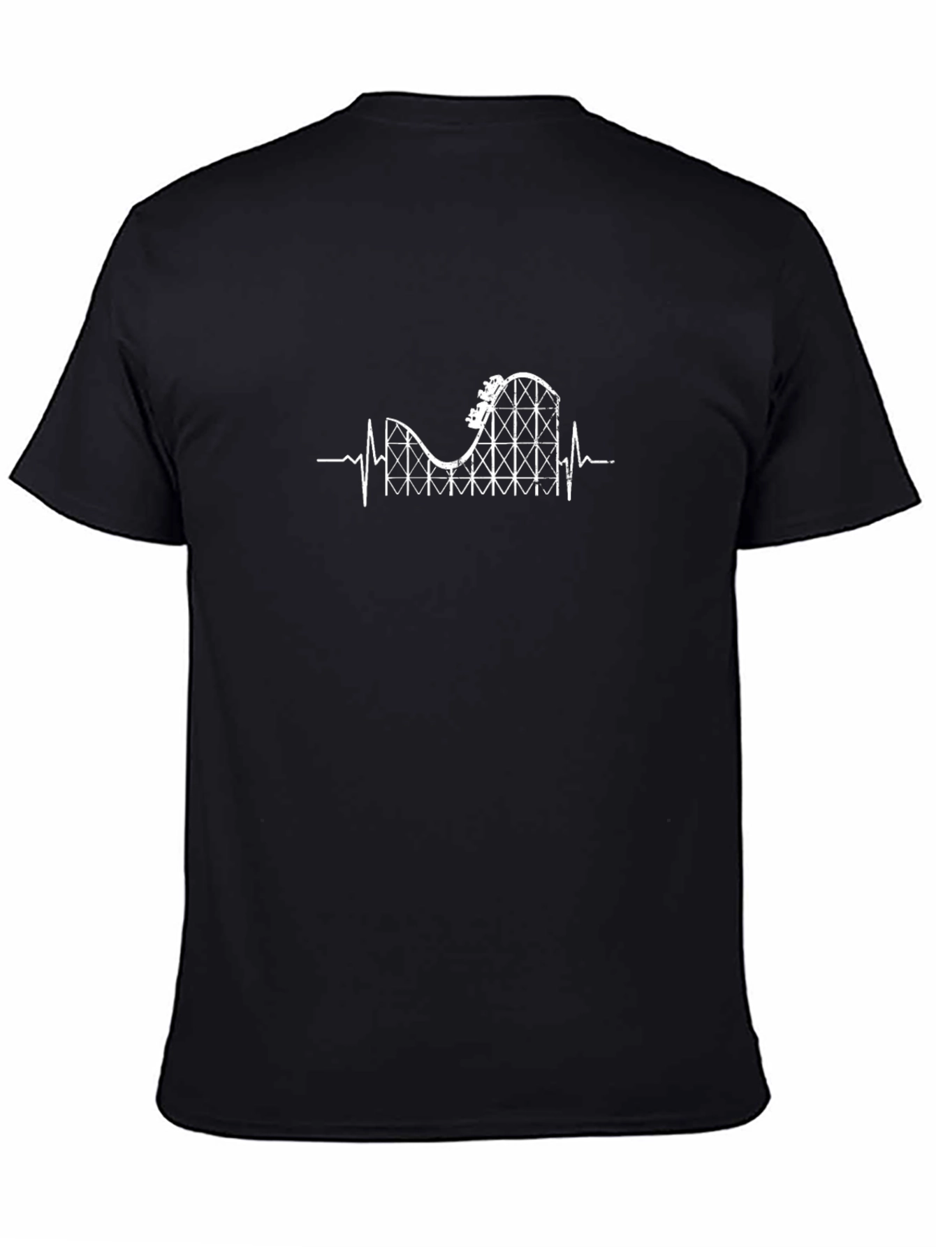 Roller Coaster Heartbeat Graphic Tee