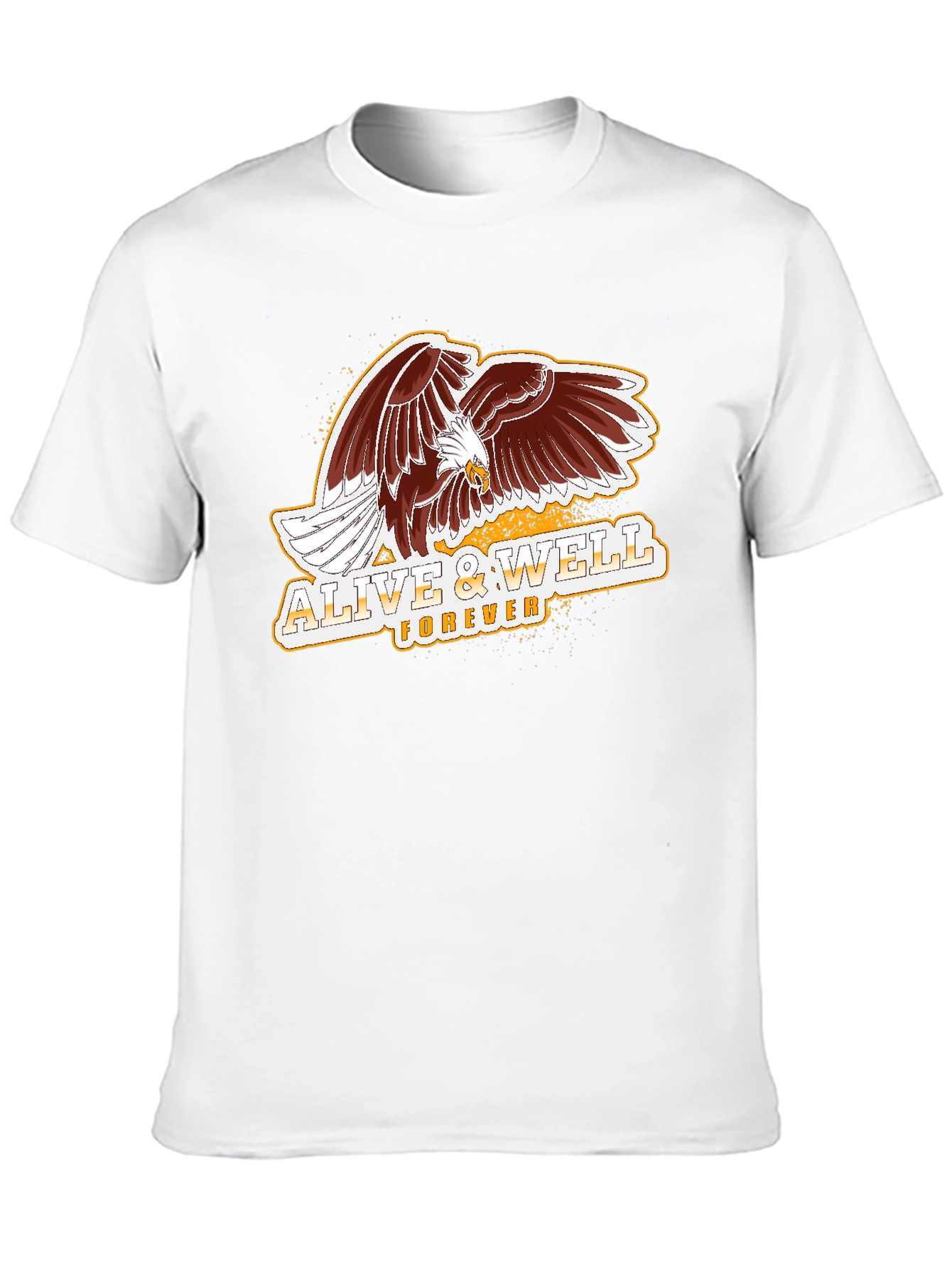 Alive & Well Forever Eagle Graphic T-Shirt