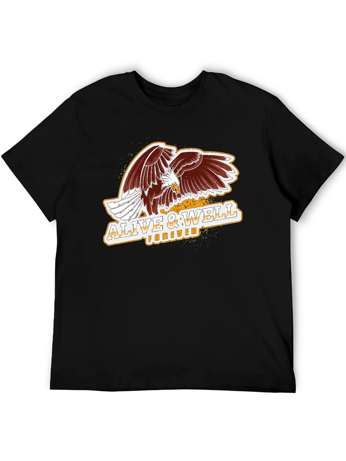 Alive & Well Forever Eagle Graphic T-Shirt
