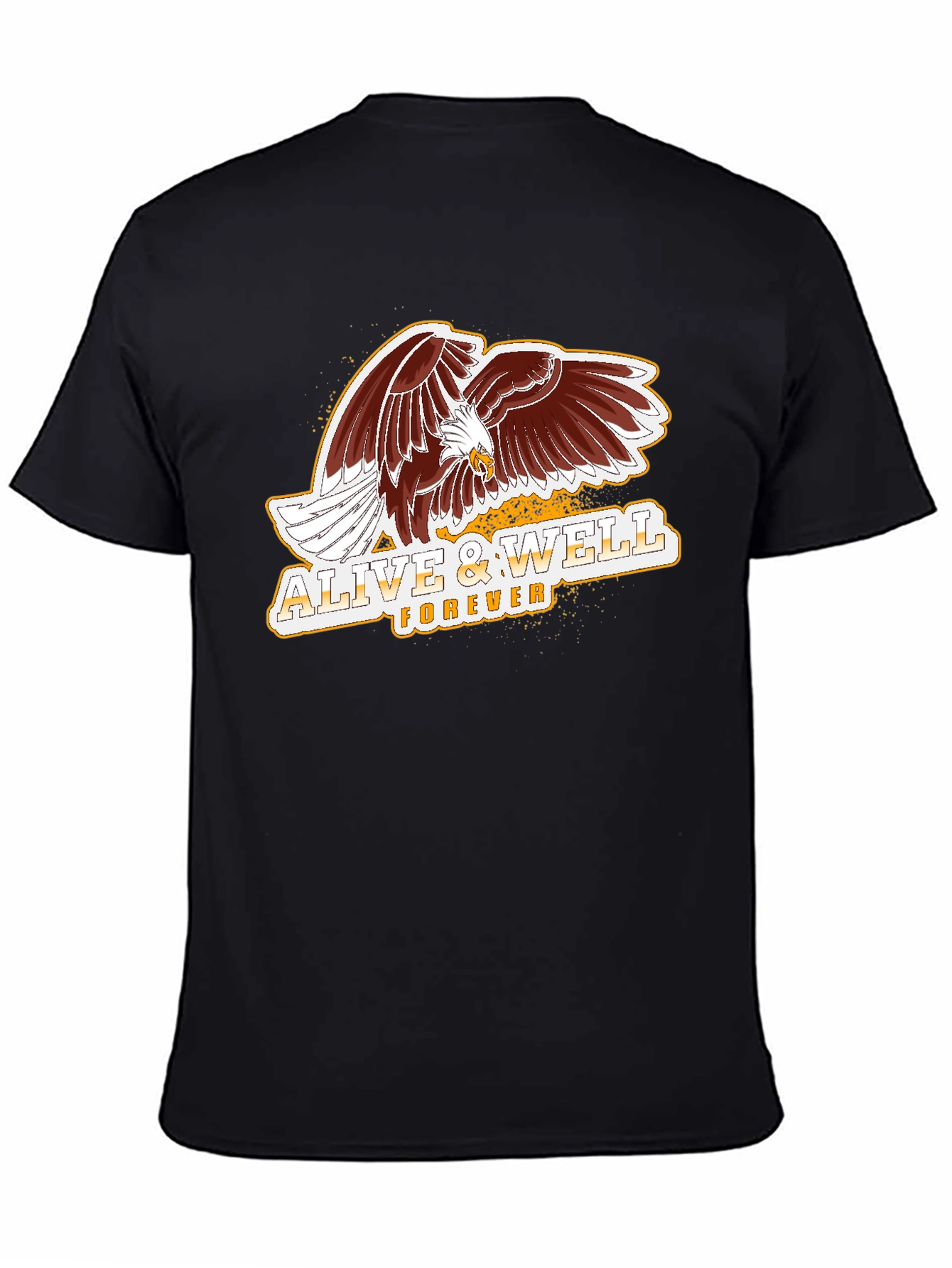 Alive & Well Forever Eagle Graphic T-Shirt