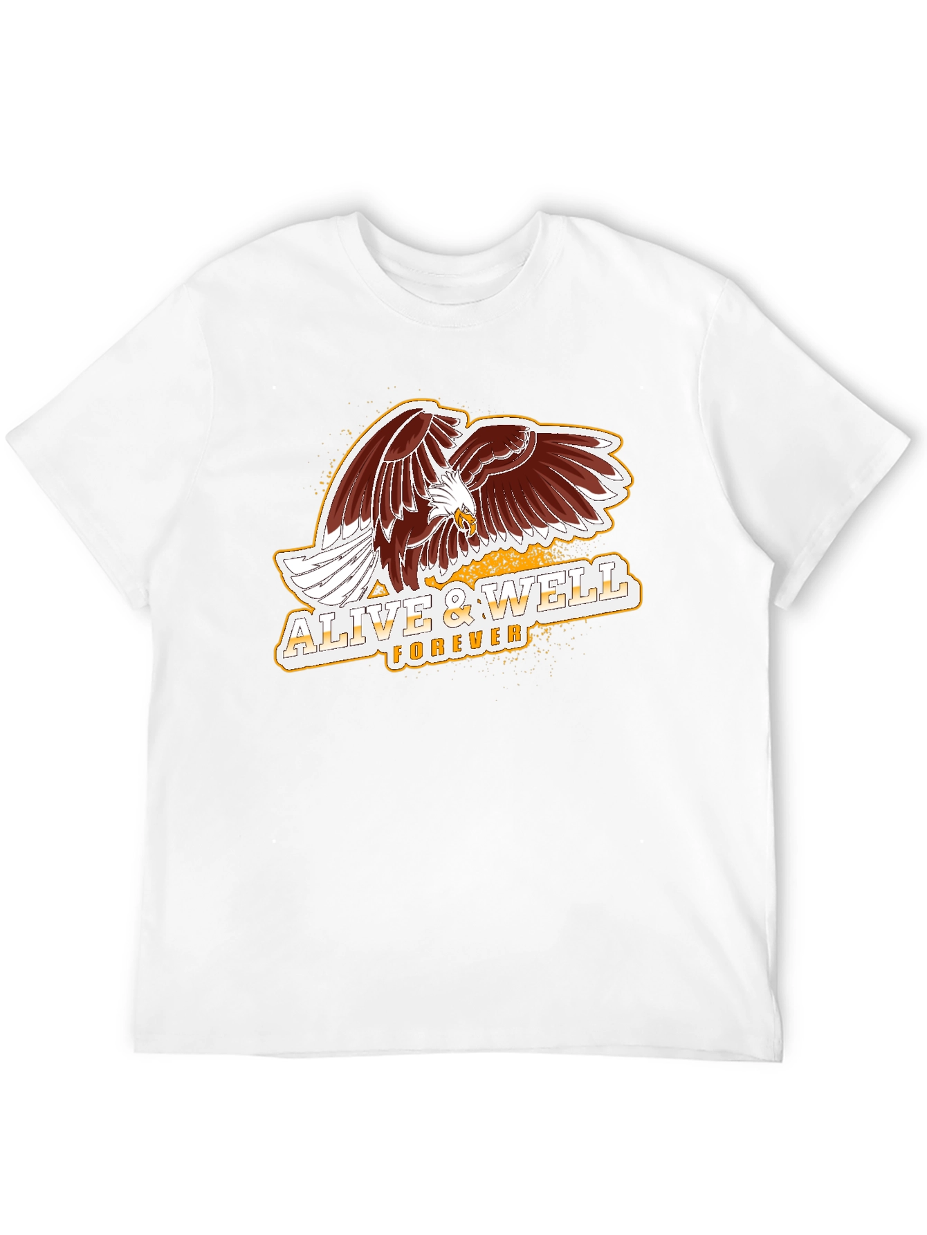 Alive & Well Forever Eagle Graphic T-Shirt