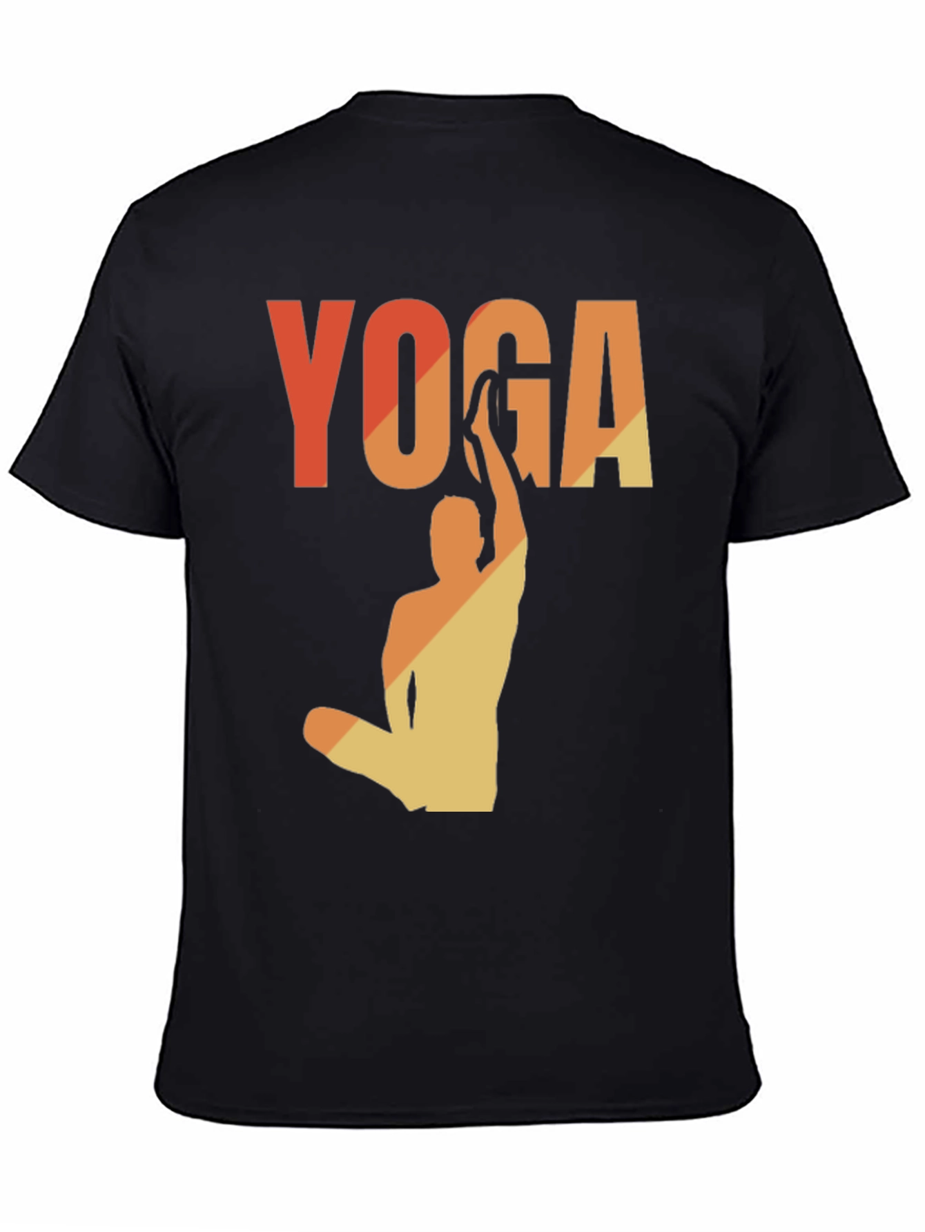 Yoga Pose Graphic Tee - Relaxed Fit