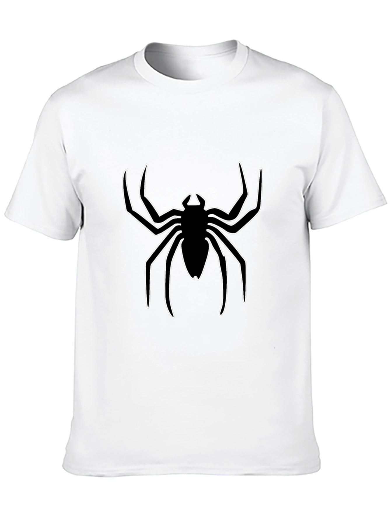 Spider Logo Black T-Shirt - Mens Graphic Tee