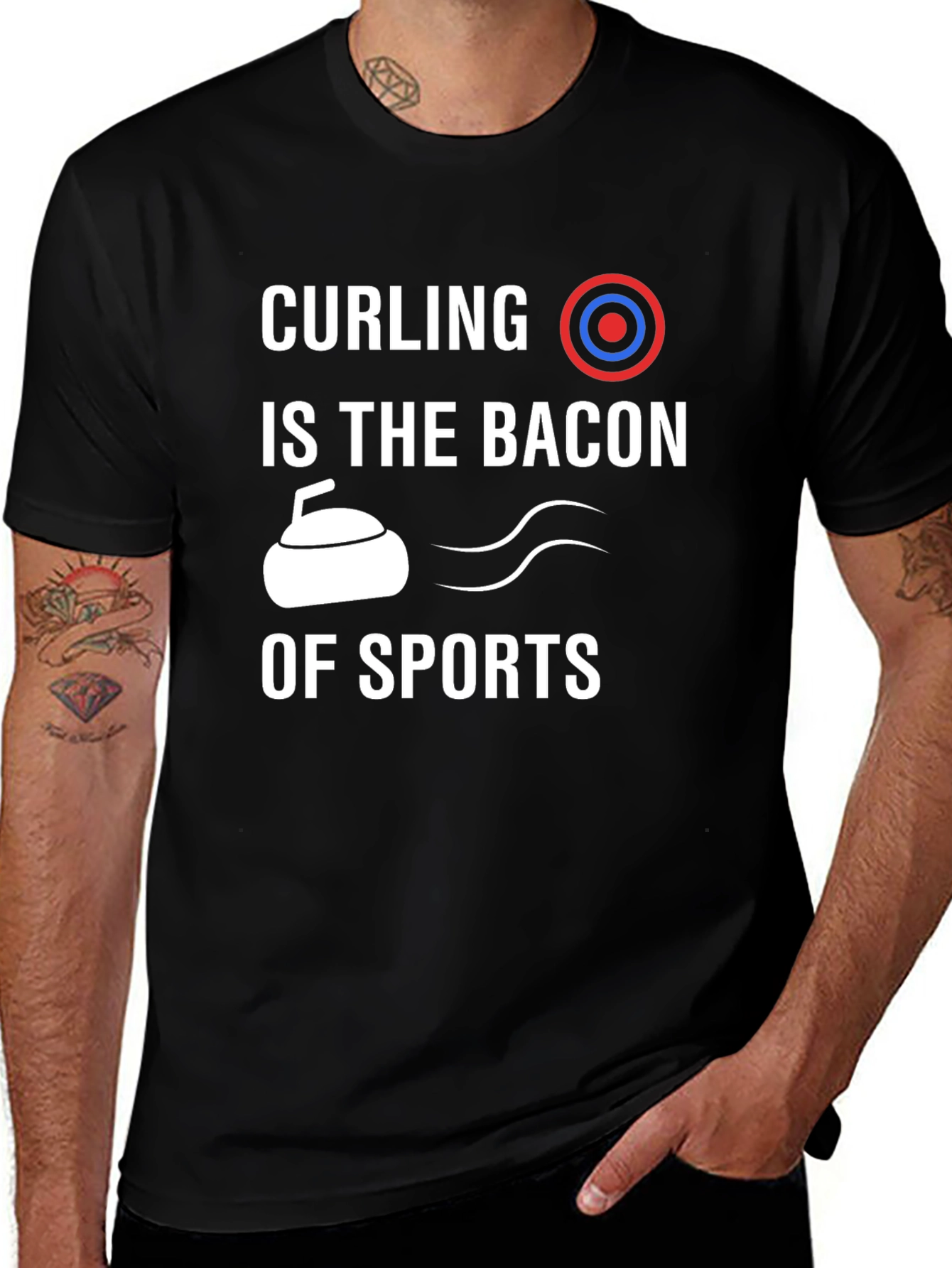 Curling Is The Bacon of Sports T-Shirt