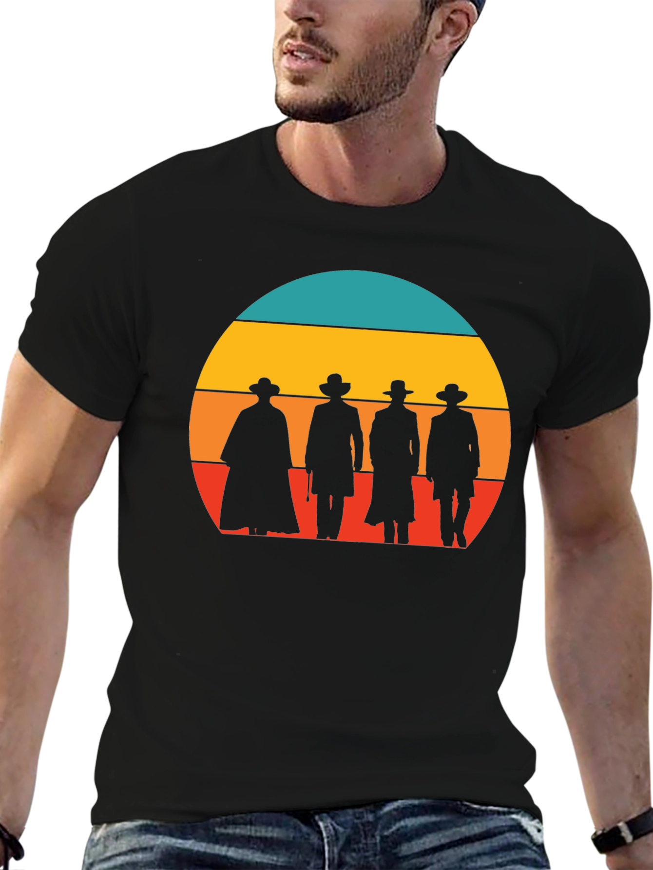Tombstone Cowboys Graphic T-Shirt