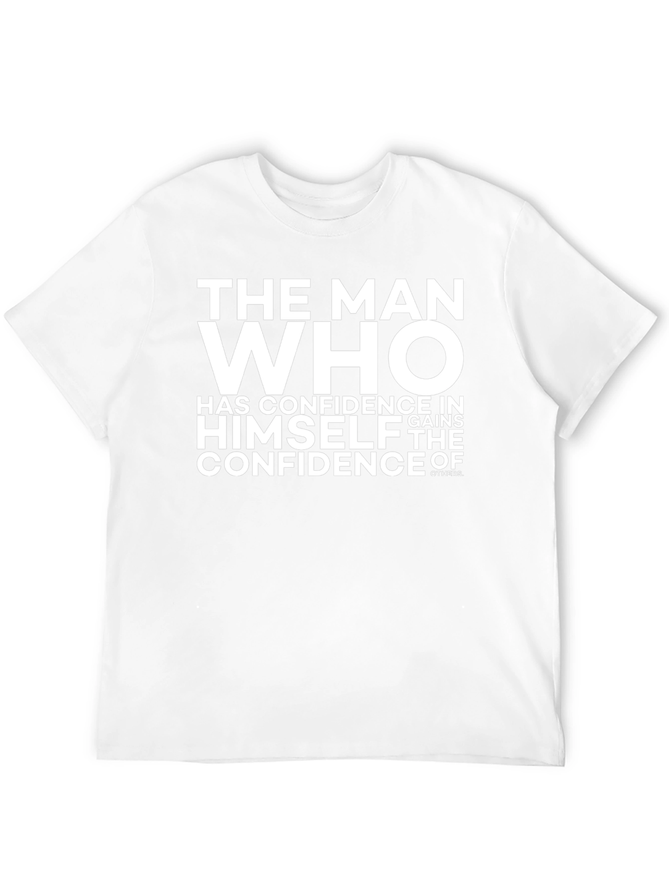 Confident Man Black T-Shirt